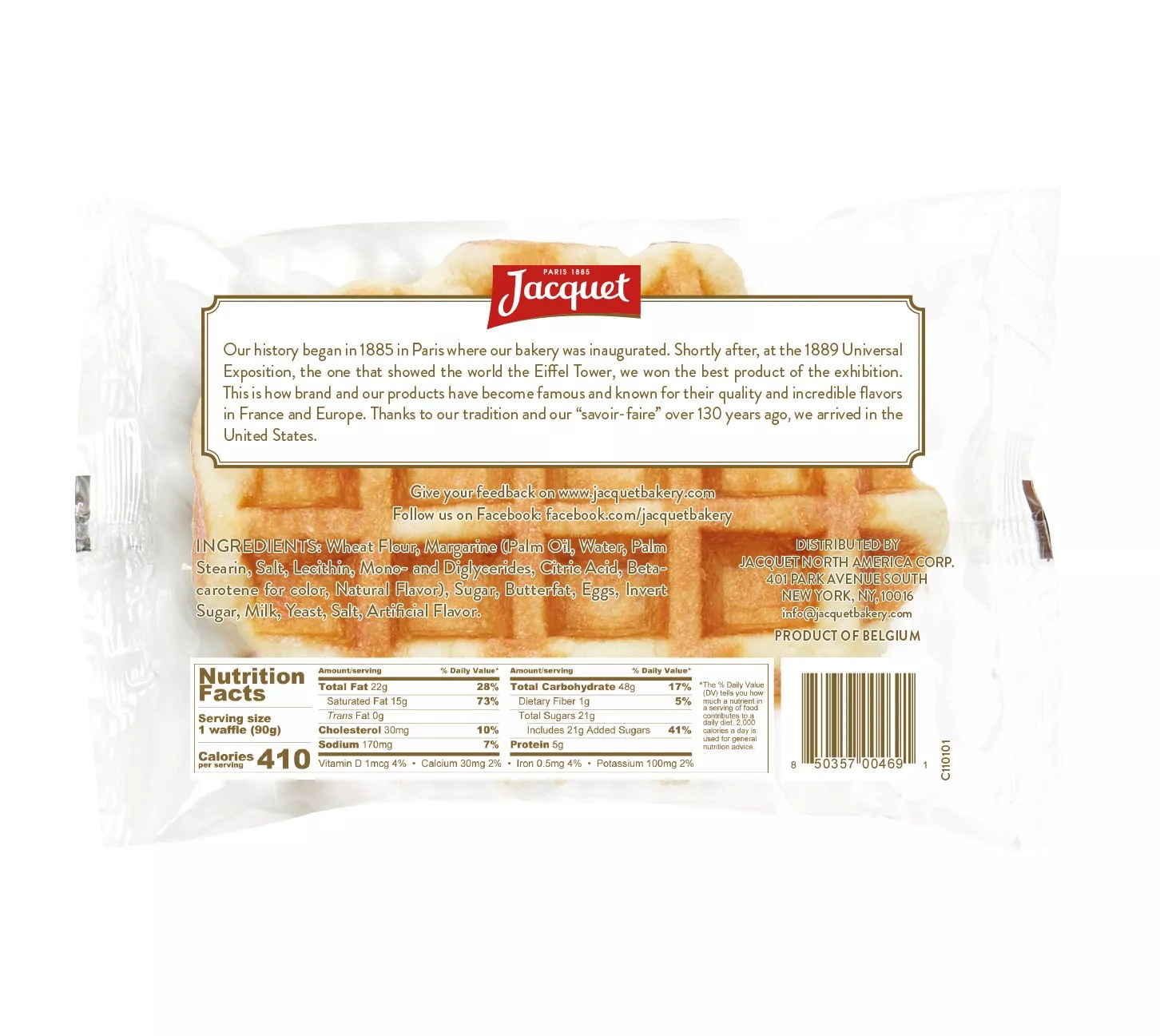 Jacquet (10) Belgian Waffles