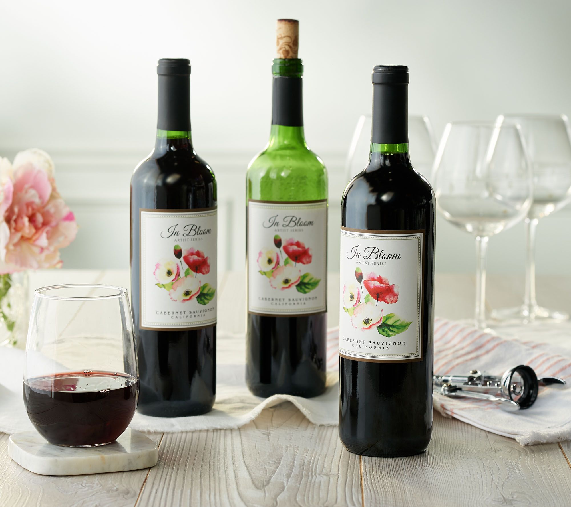 Vintage Wine Estates In Bloom 3 Bottle Wine Set