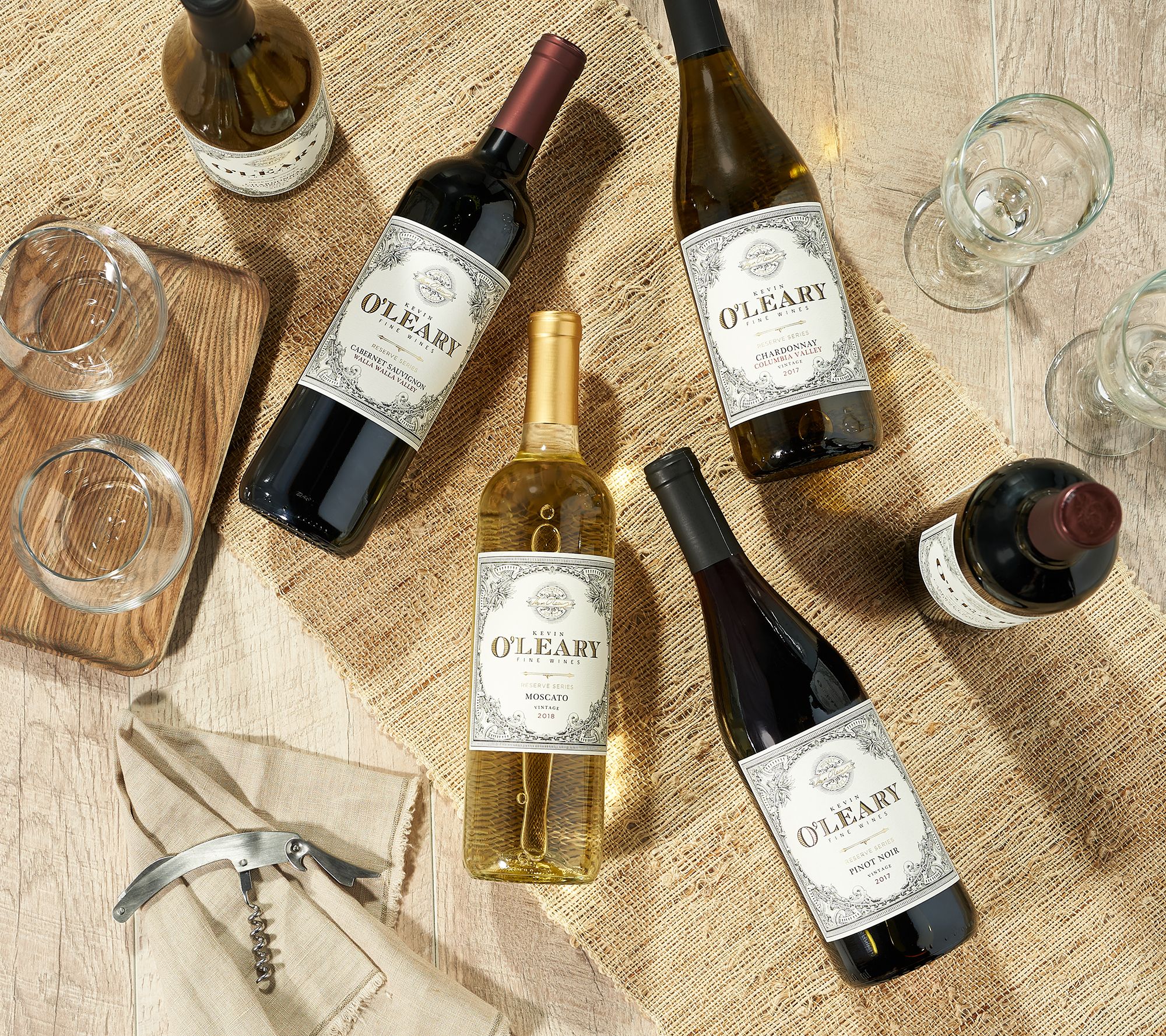 Vintage Wine Estates Kevin O'Leary Fall Reserve 12 Bottle Wine Set