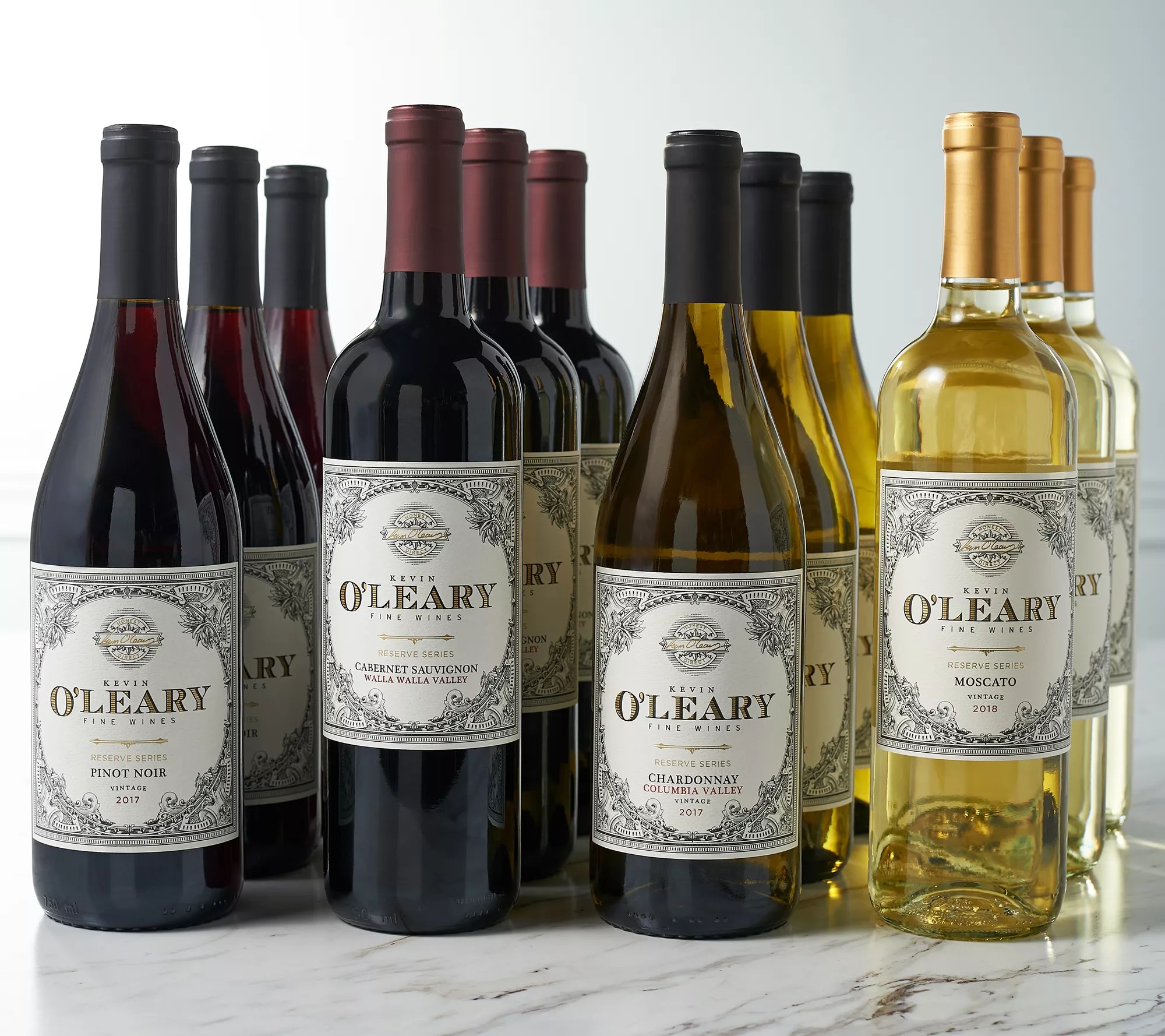 Vintage Wine Estates Kevin O'Leary Fall Reserve 12 Bottle Wine Set