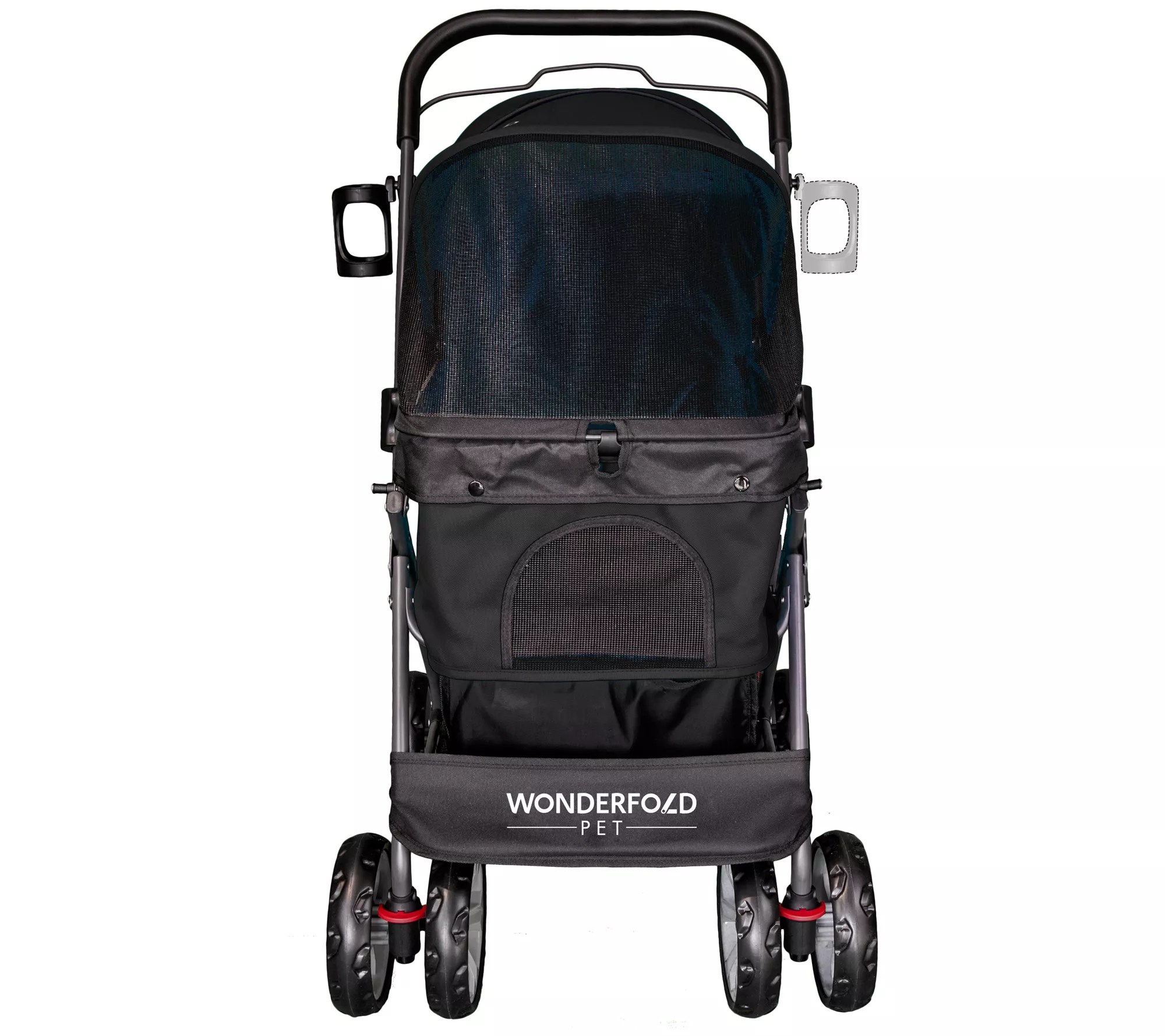 WonderFold P1 Collapsible Folding Pet Strollerfor Dogs & Cats