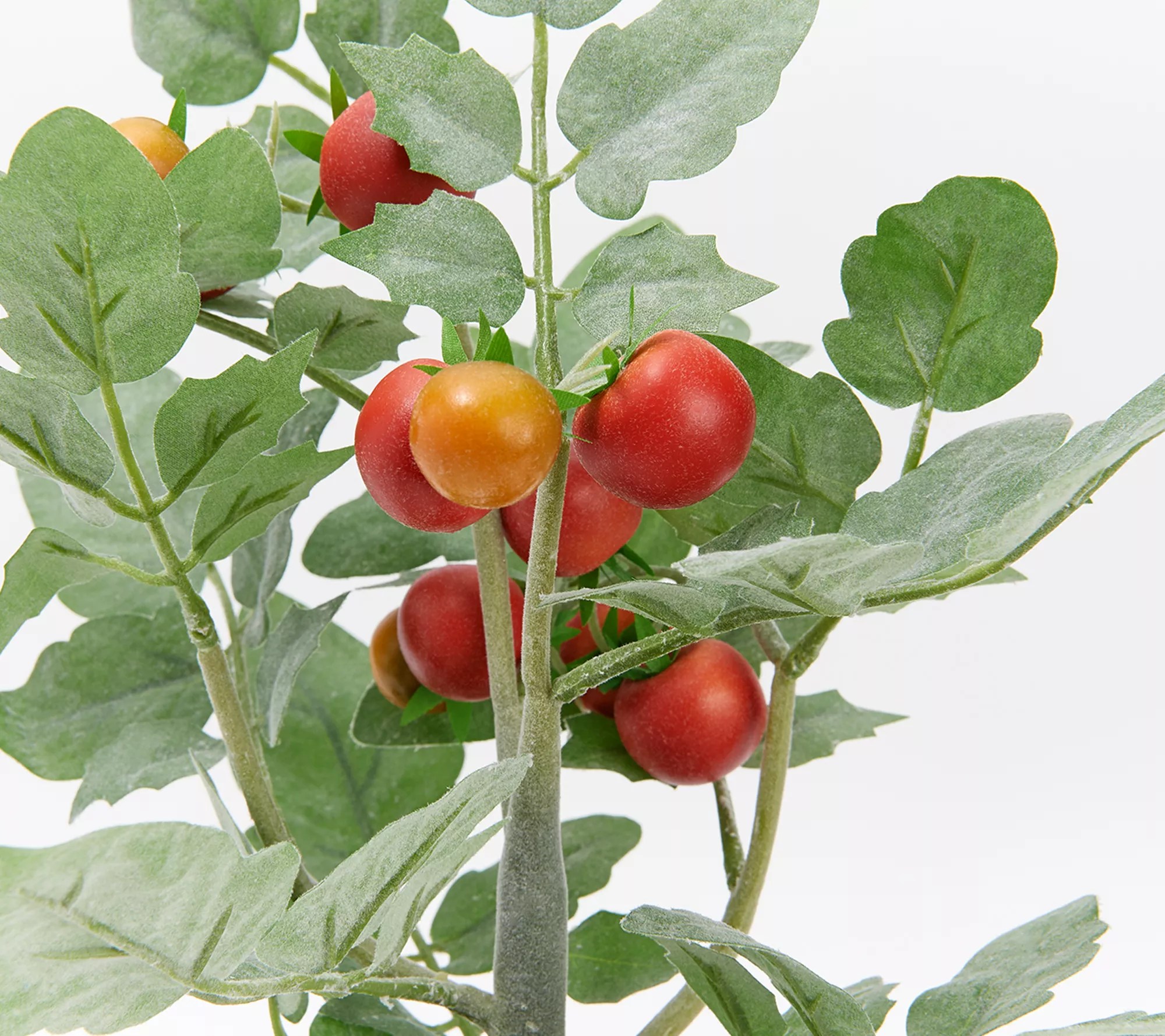 Wicker Park 12" Tall Faux Potted Tomato Plant Tomato Plant