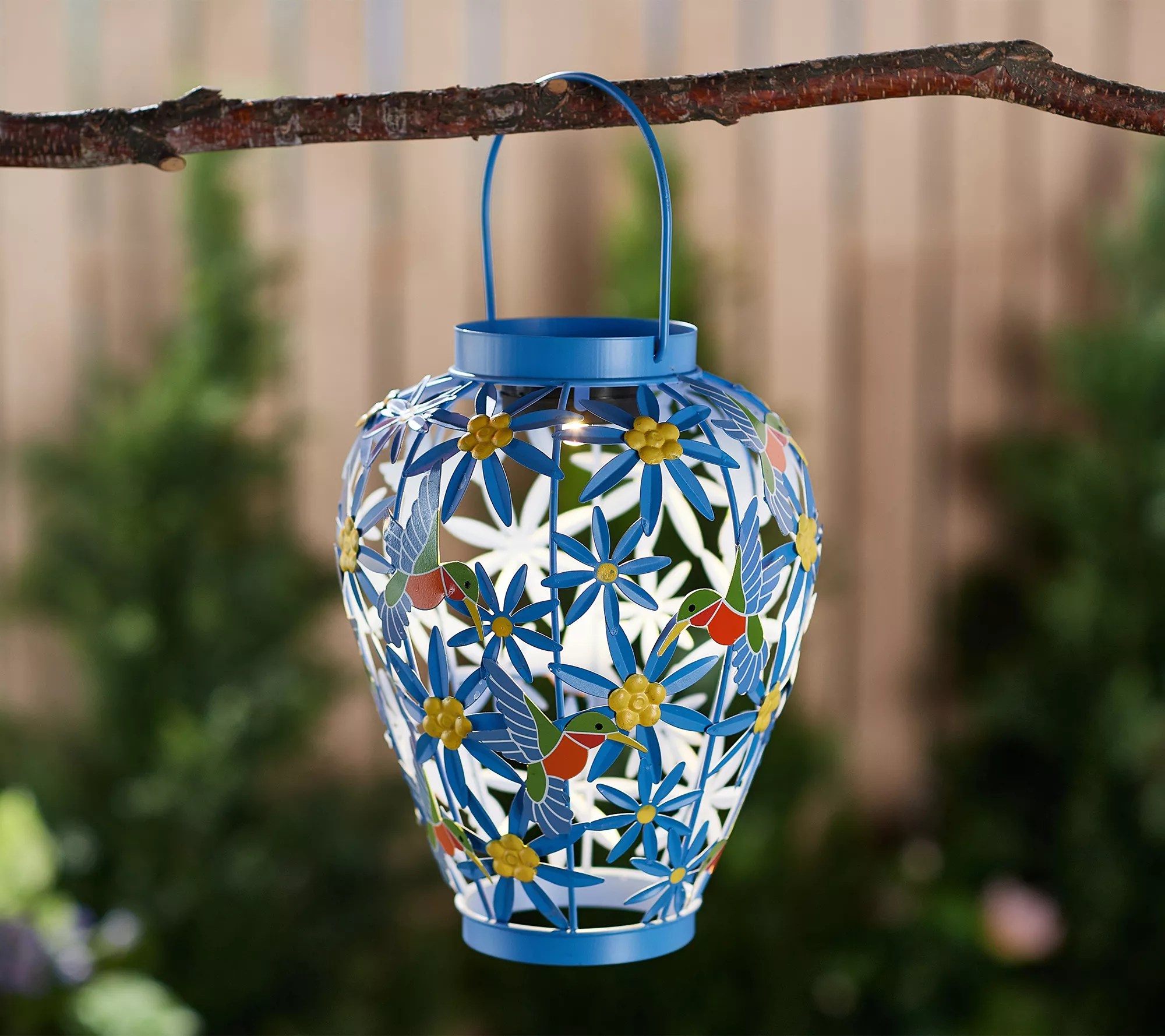 Temptations Outdoor Centertaining 10" Solar Critter Lantern