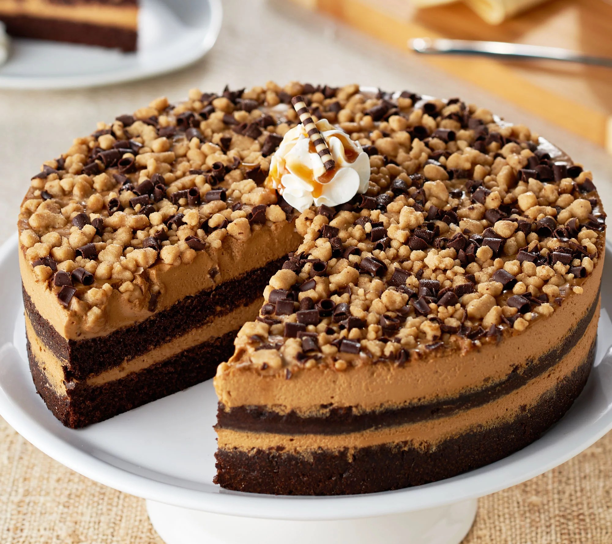 Delizioso Desserts 3.25 lb. Sea Salt Caramel Cake