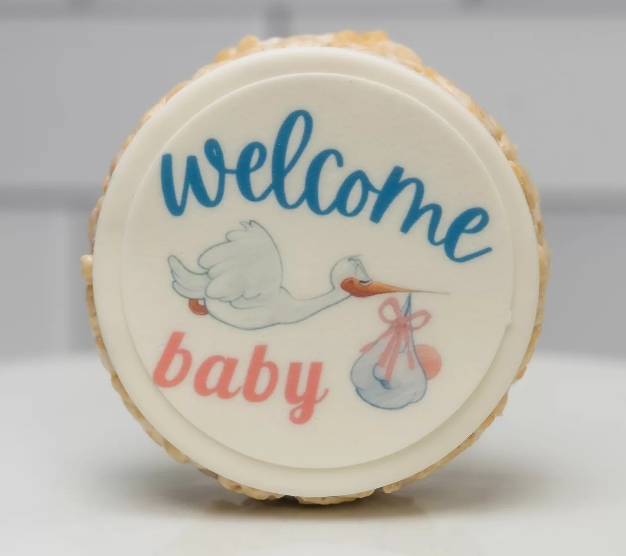 Creative Crispies 12 Piece Baby Pink Gift Basket