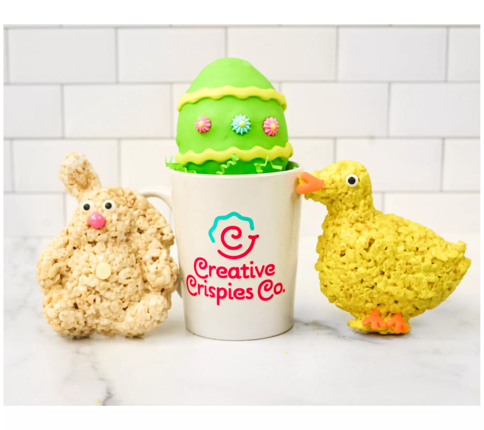 Creative Crispies 12 Piece Assorted Easter Treats Basket