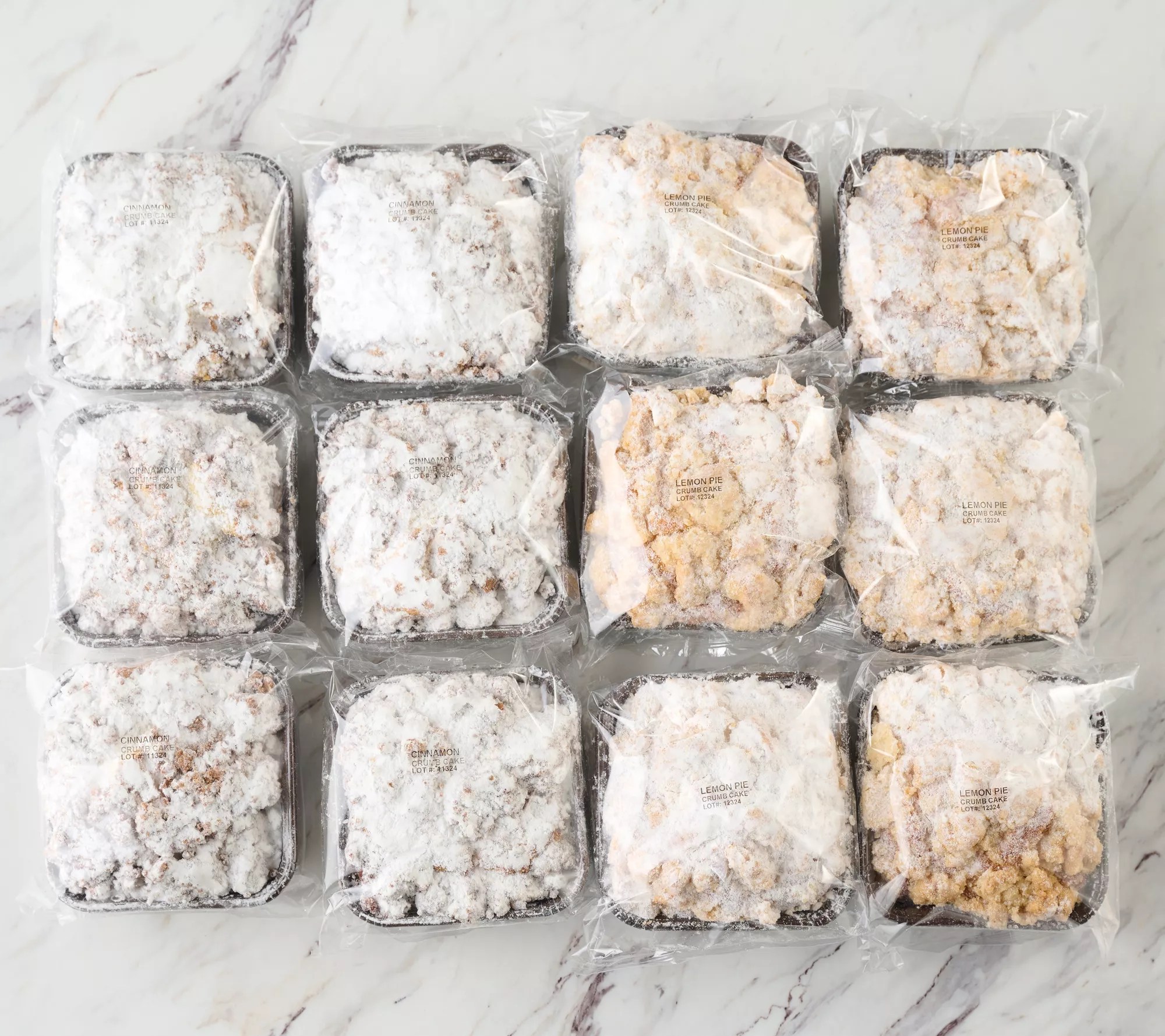Jimmy the Baker (12) 6.5 oz Individually Wrapped Crumb Cakes