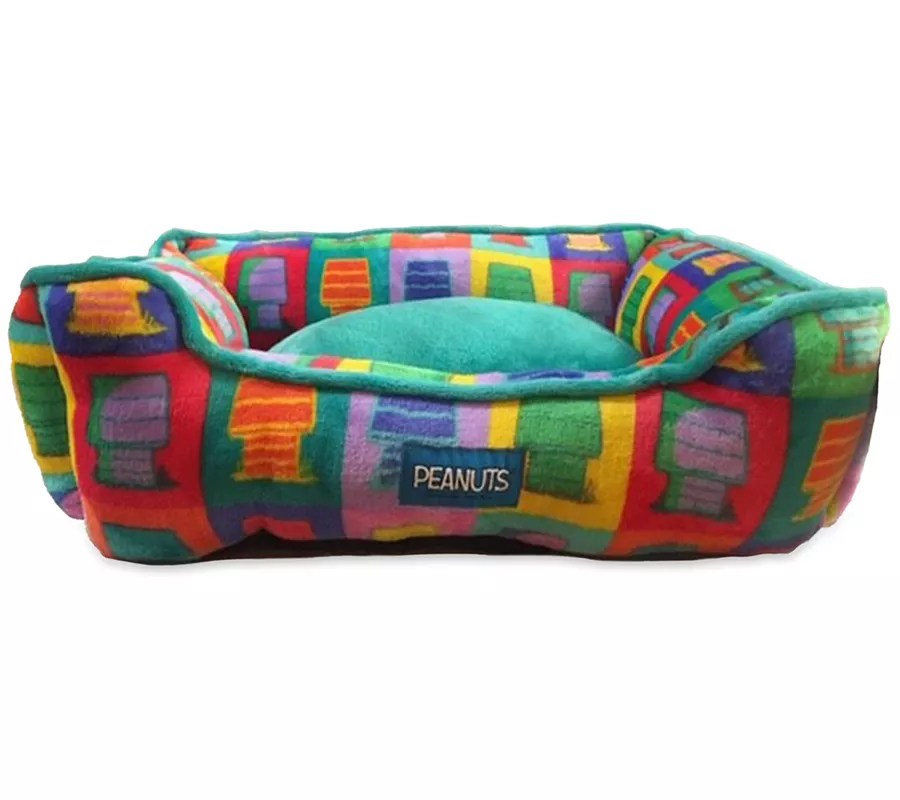 Berkshire Printed Peanuts Design Small Cuddler Pet Bed