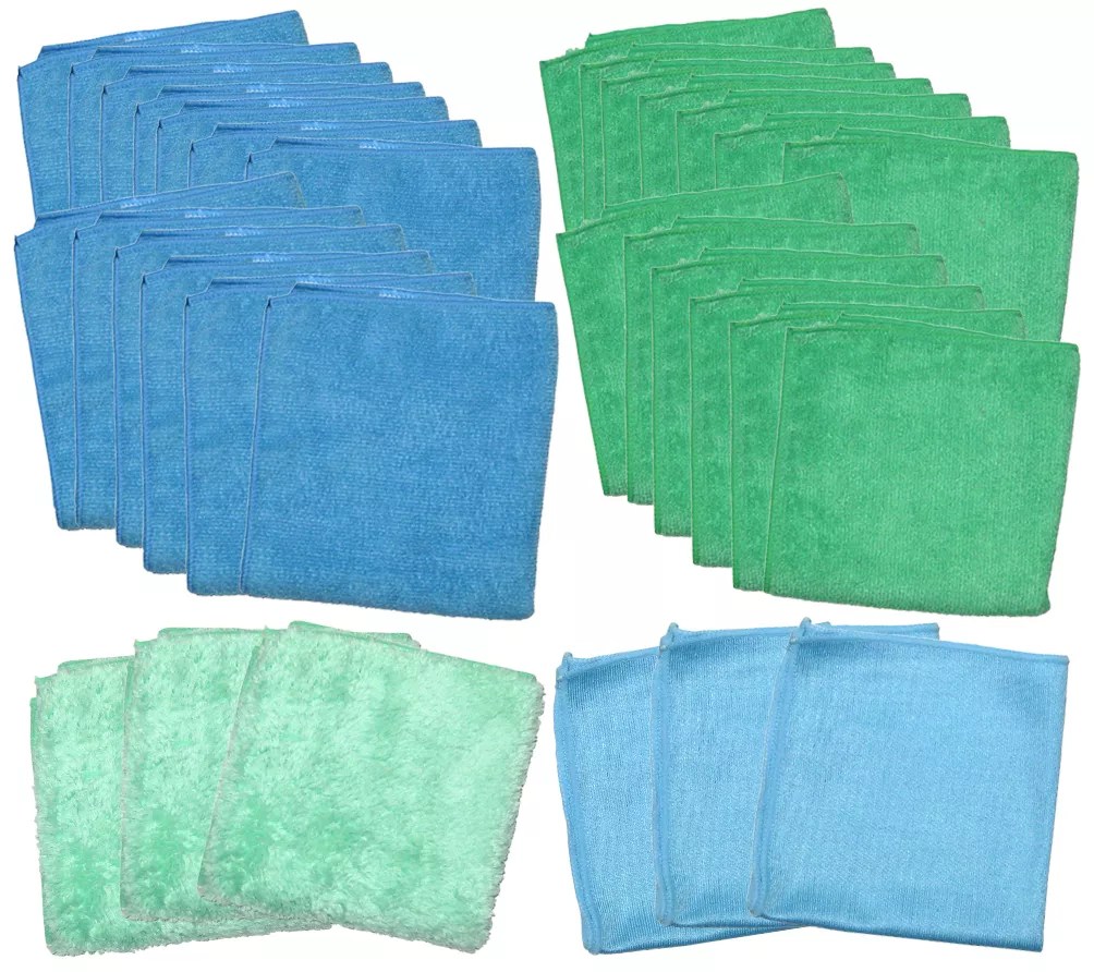 Don Aslett's 32Pc Premium MultiSurface Microfiber Towel Set