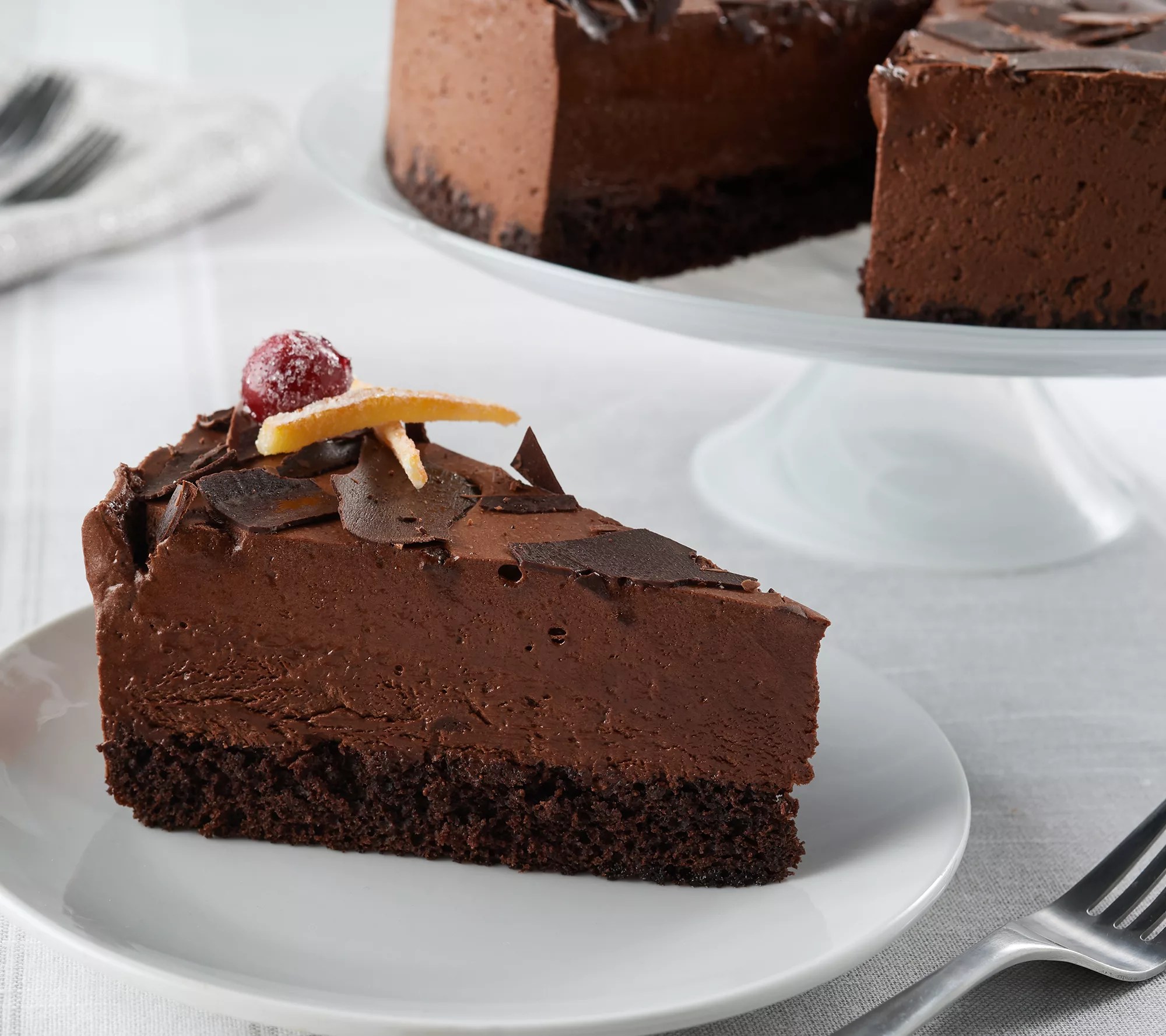 Delizioso Desserts 3.25lb 10inch Belgian Chocolate Cake