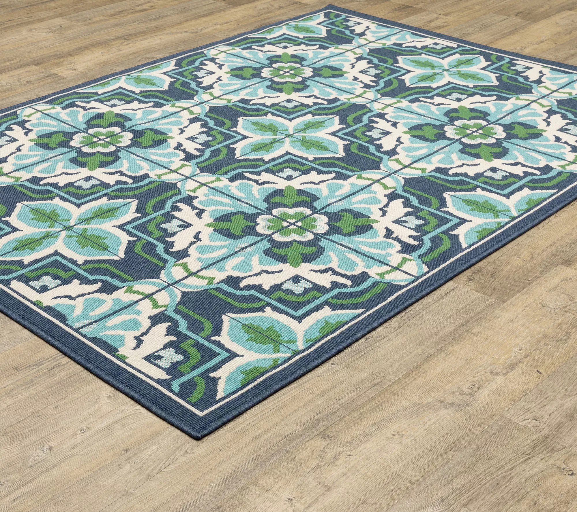 Veranda Living Talavera Tile In/Outdoor Rug Collection