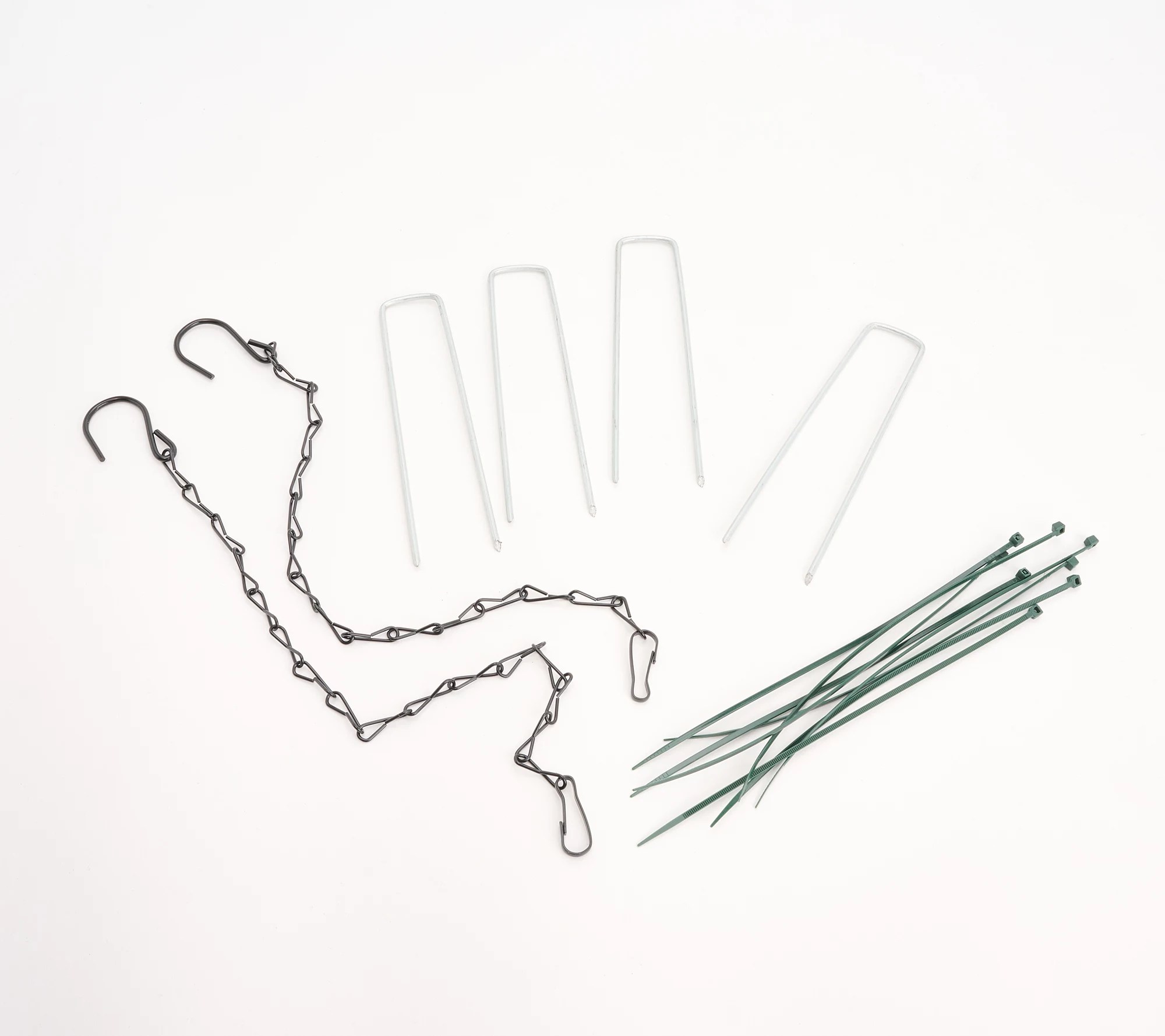 Wicker Park Set of (2) 13" Faux Rose Garden Spheres