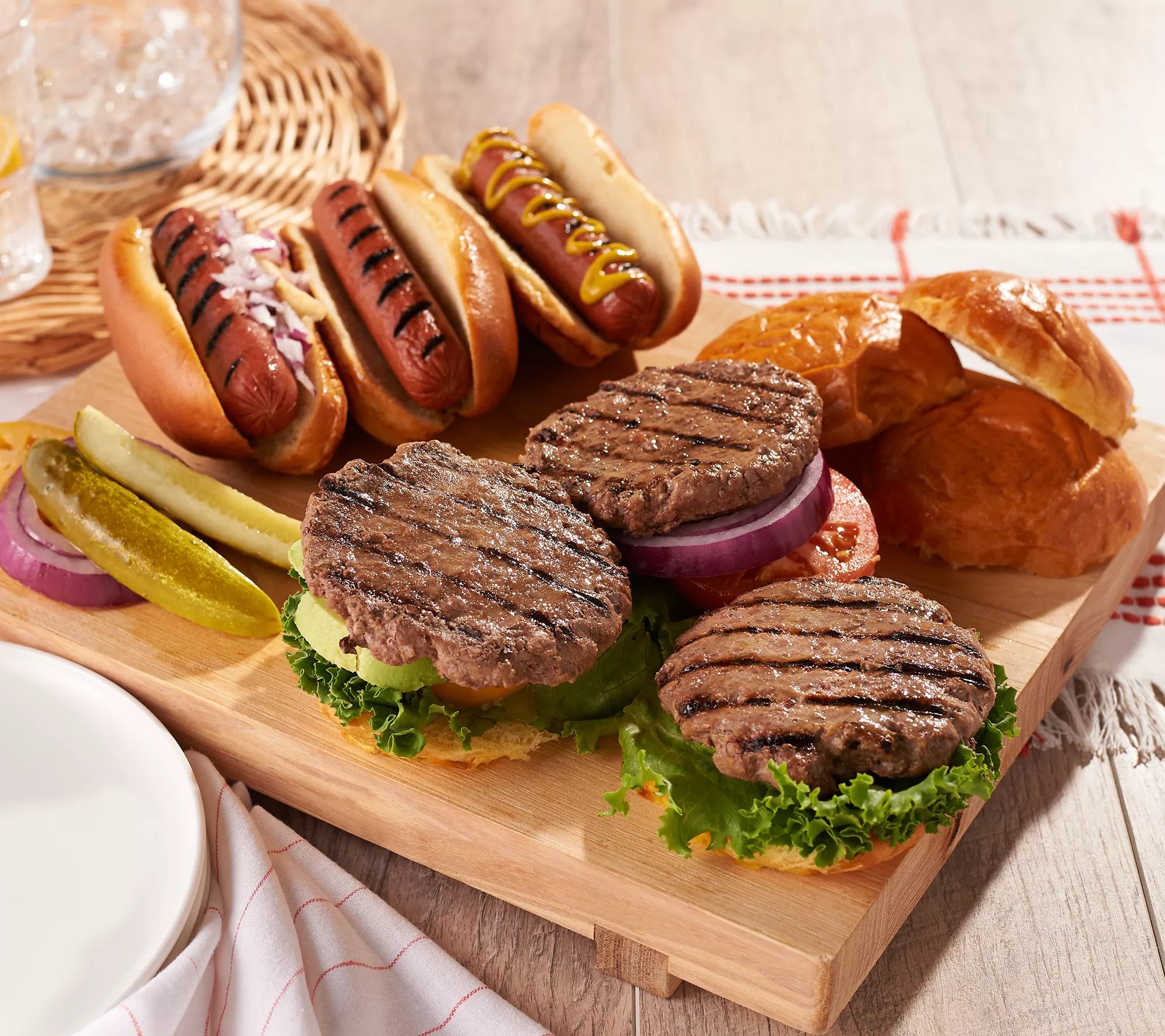 Rastelli Black Angus Short Rib Burgers & Hot Dog Pack