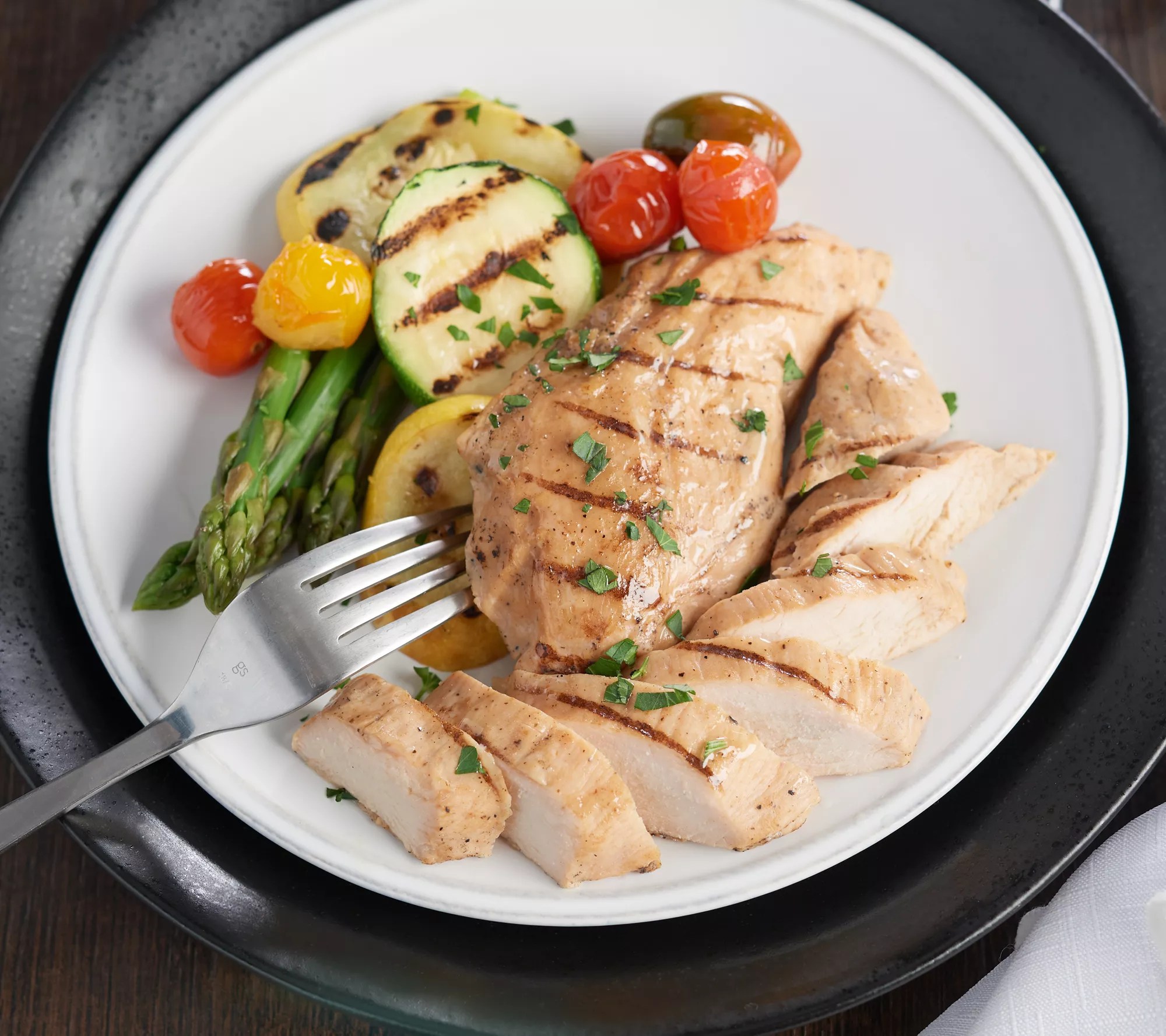 Corky's BBQ (9) 4oz Grilled Chicken Breasts AutoDelivery