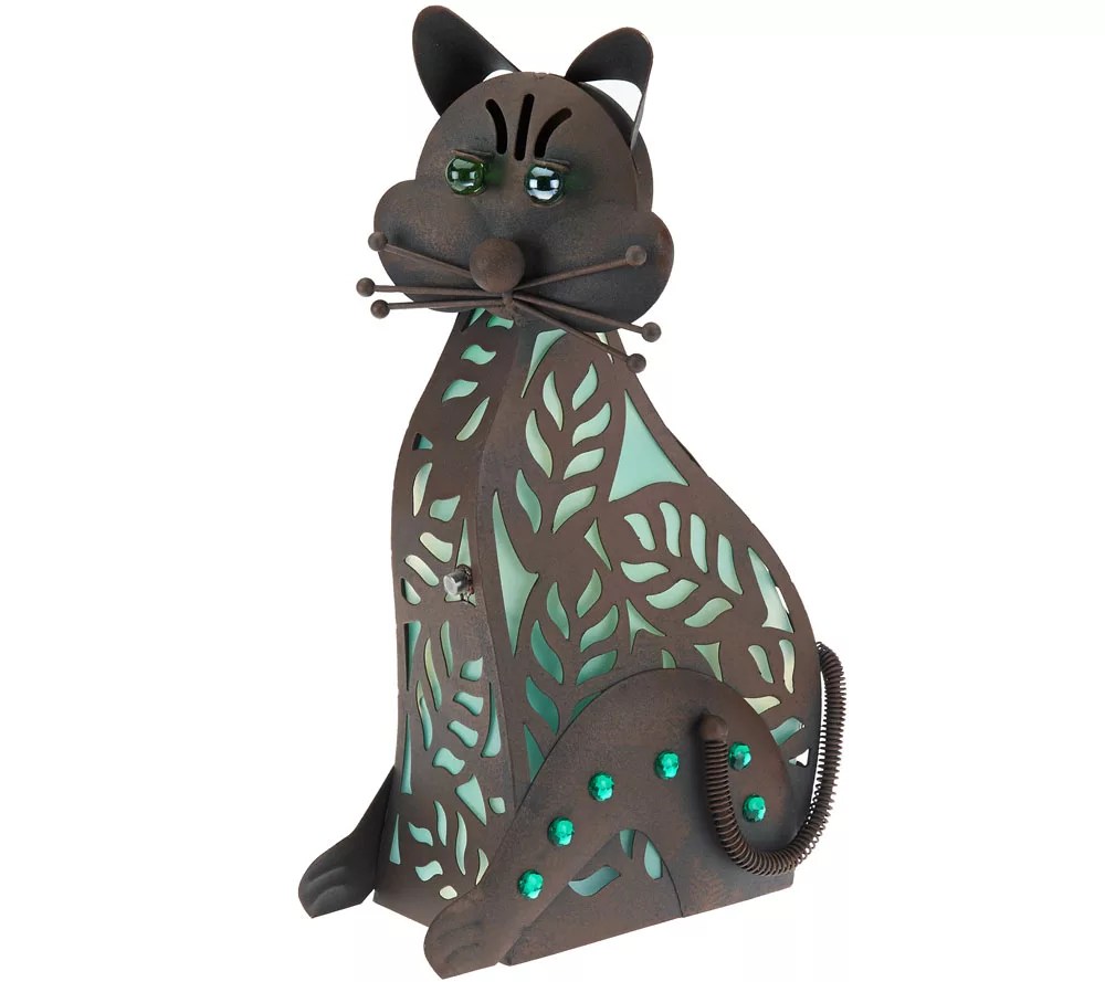 Outdoor Talking Solar Garden Statue