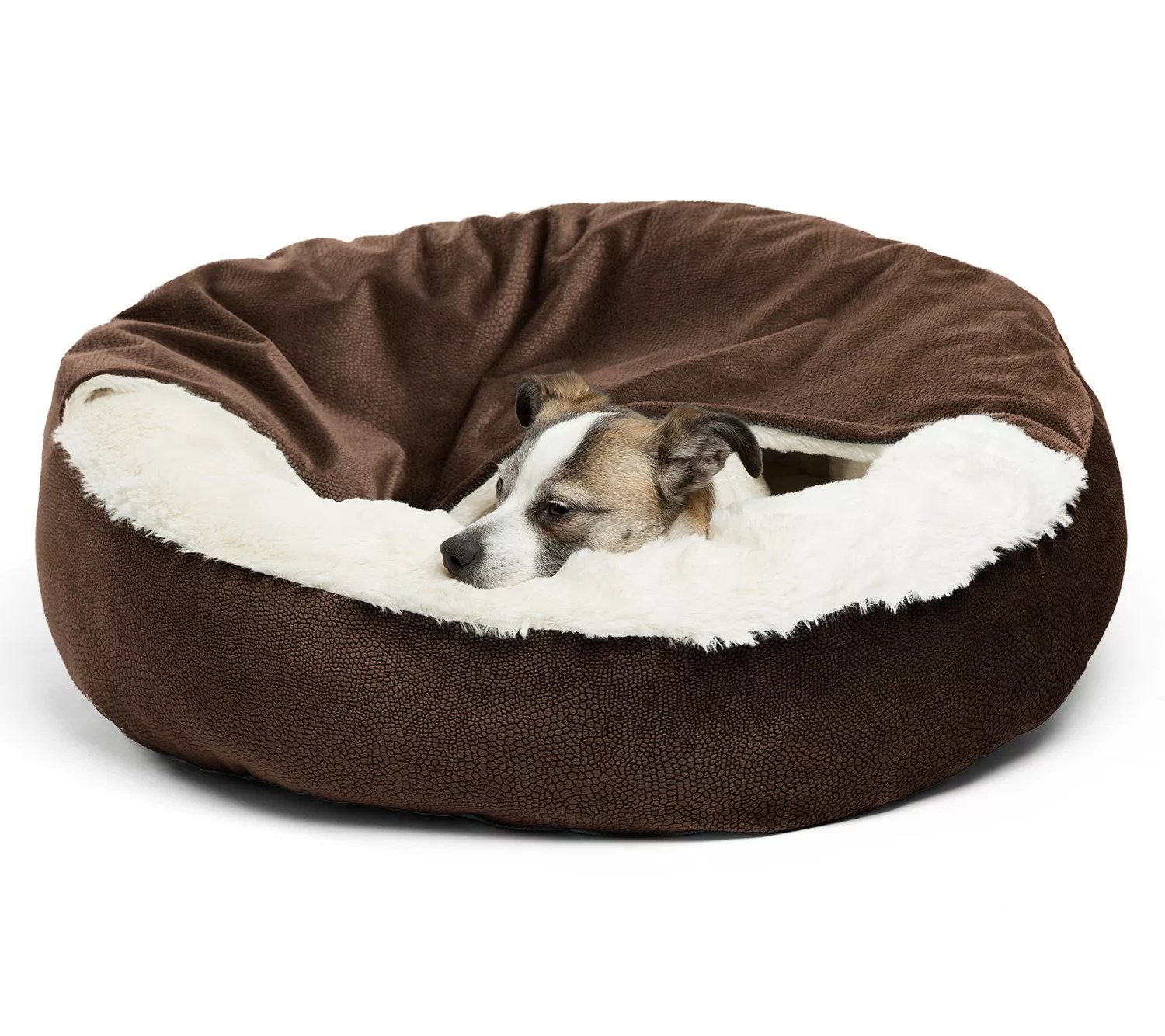Best Friends by Sheri Cozy Cuddler Ilan Dog Bed, Standard
