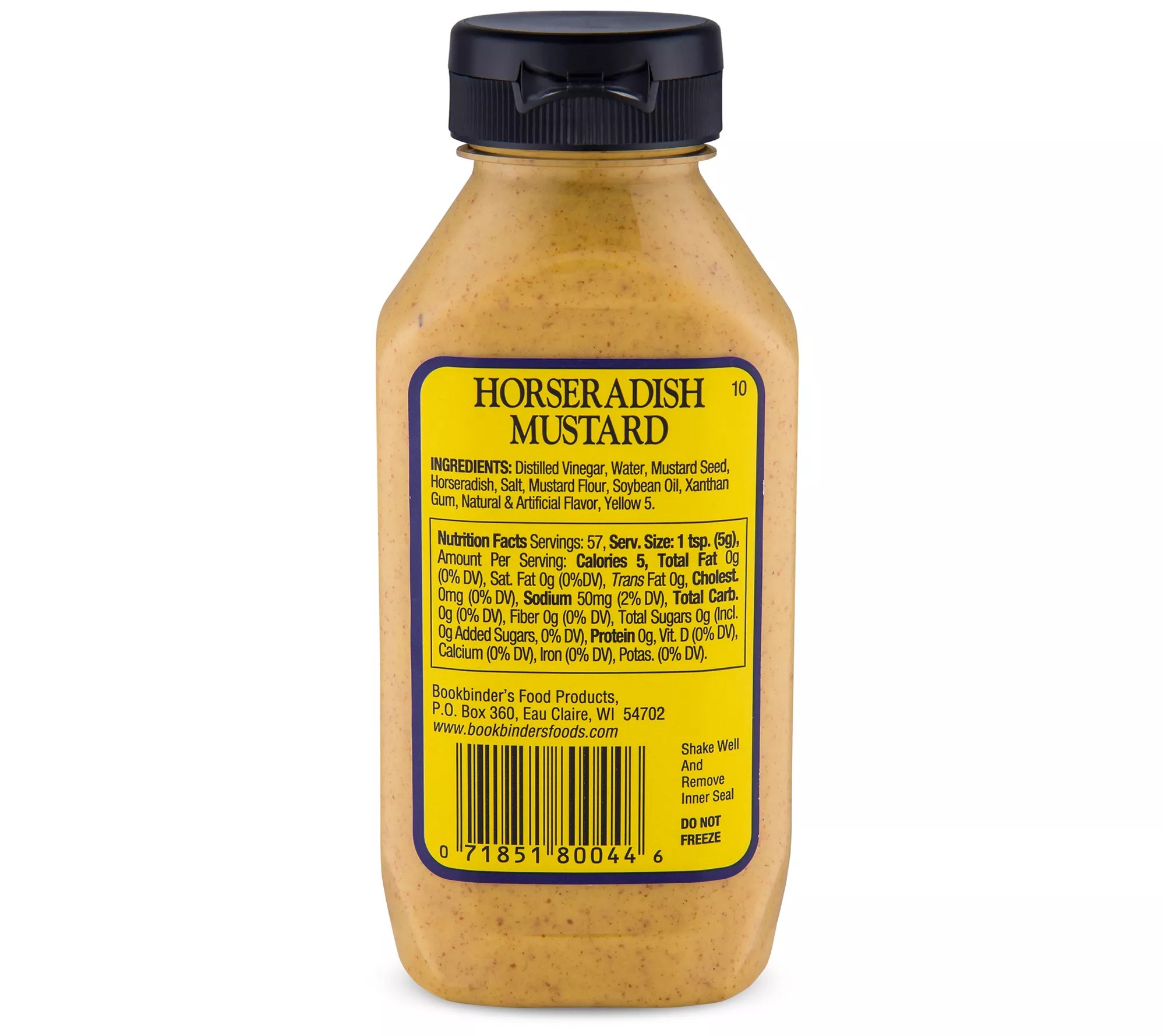 Bookbinders 9 Bottles of Horseradish Mustard