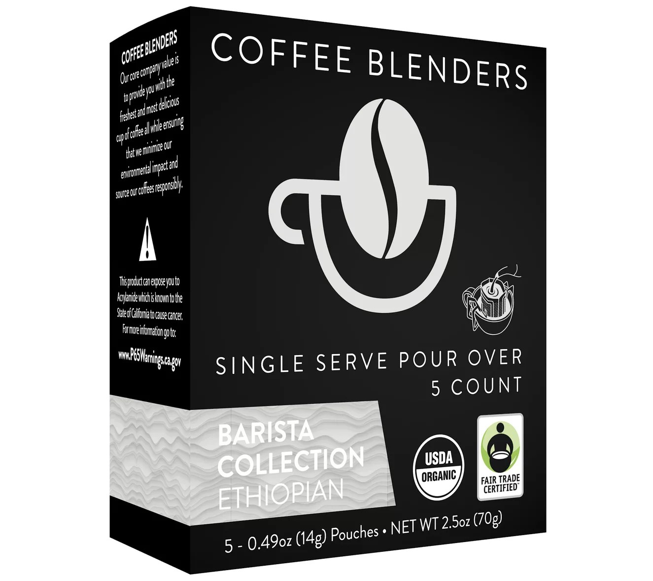 Coffee Blenders Barista Trio 60 Single Serve Pour Over Pouches