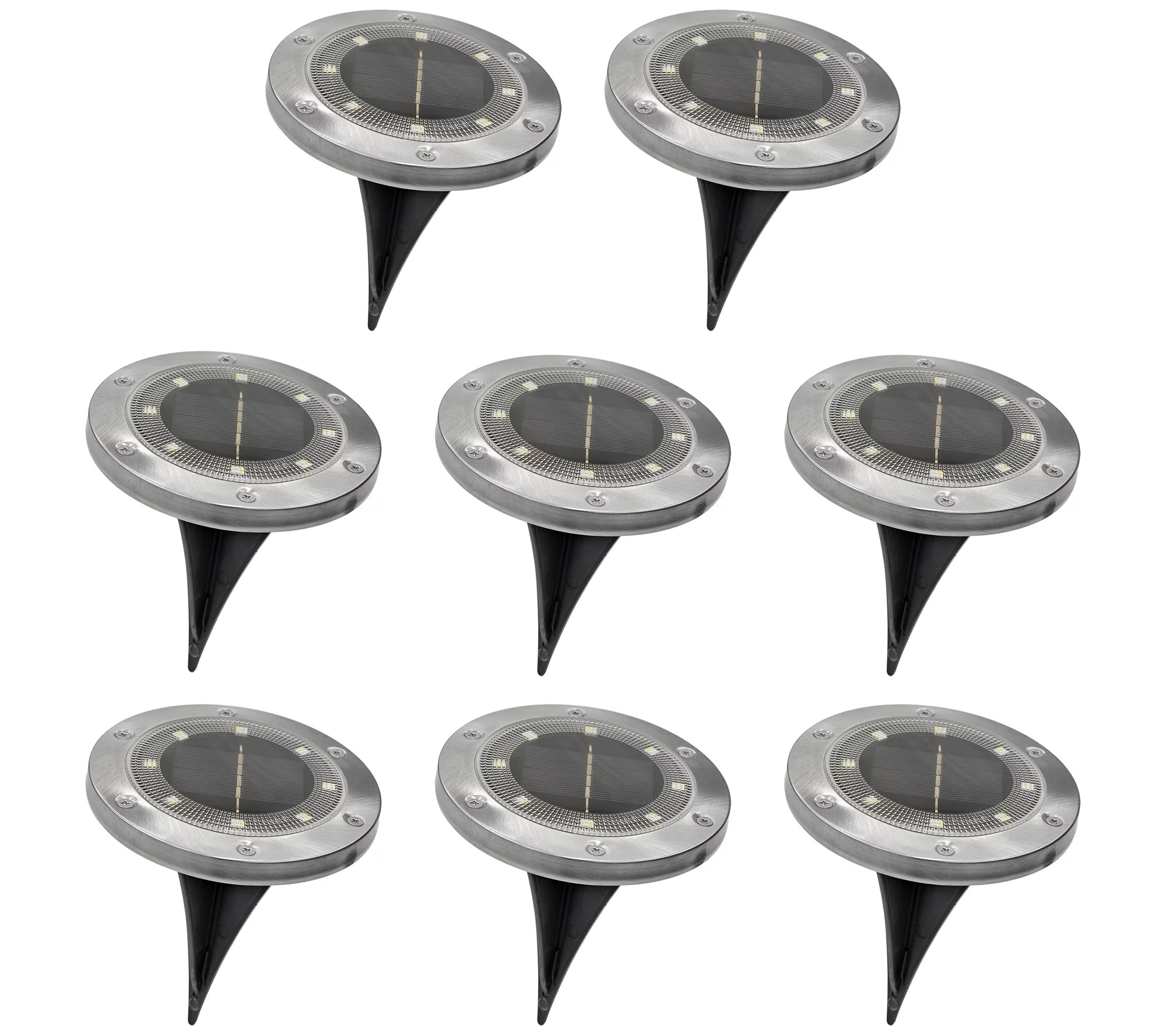 Bliss Outdoors S/8 Color Changing Solar Disc Lights