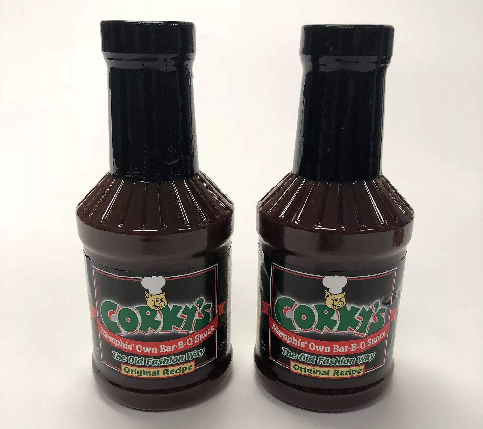 Corky's BBQ (2) Bottles of Original BBQ Sauce