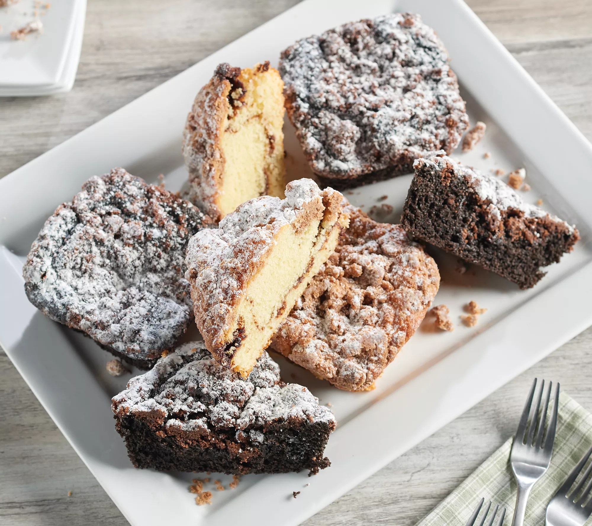 Jimmy the Baker (14) 6.5oz Individual Crumb Cake Squares