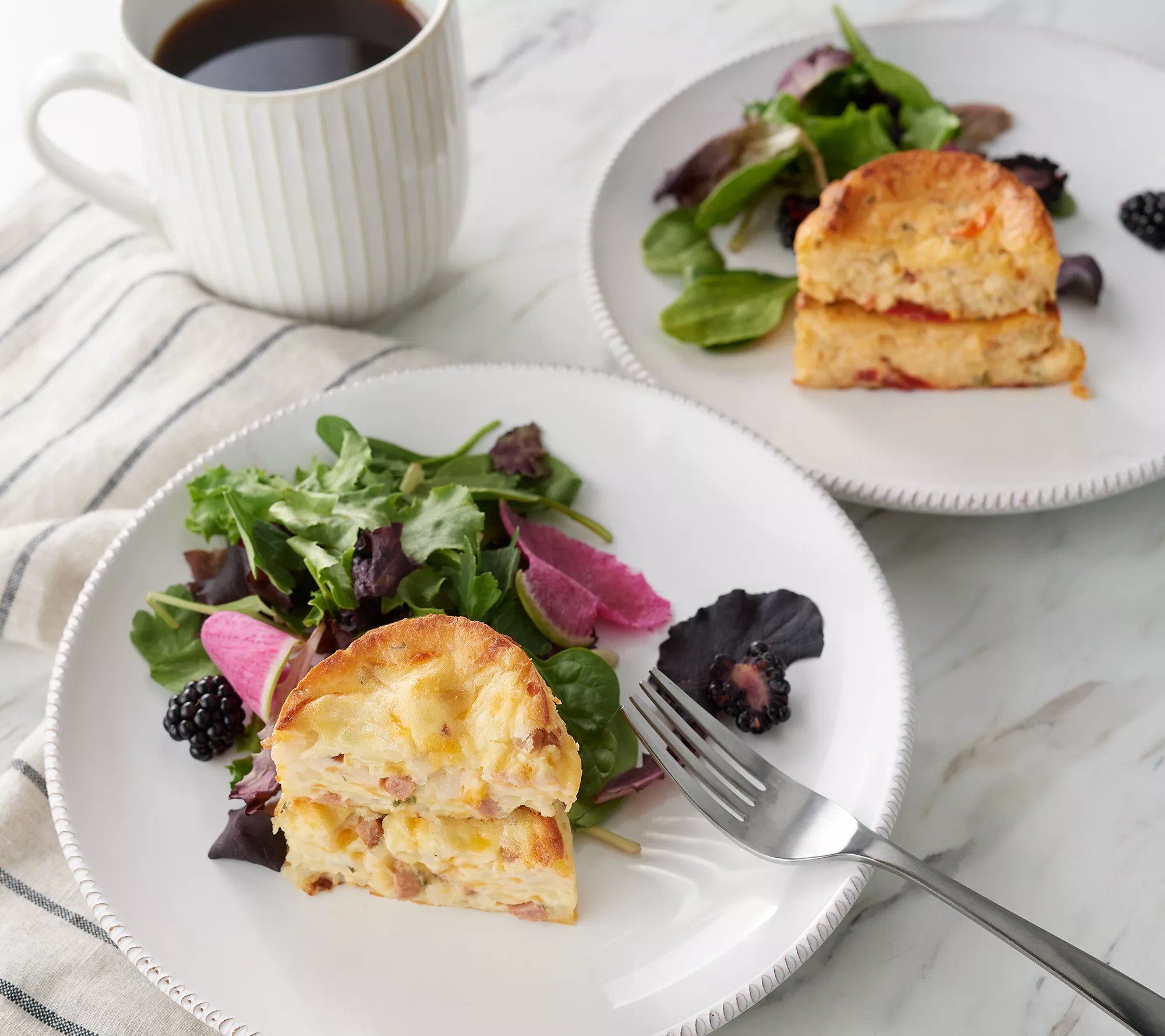 Oak Stove Kitchens (8) 3.5 oz Crustless Quiche