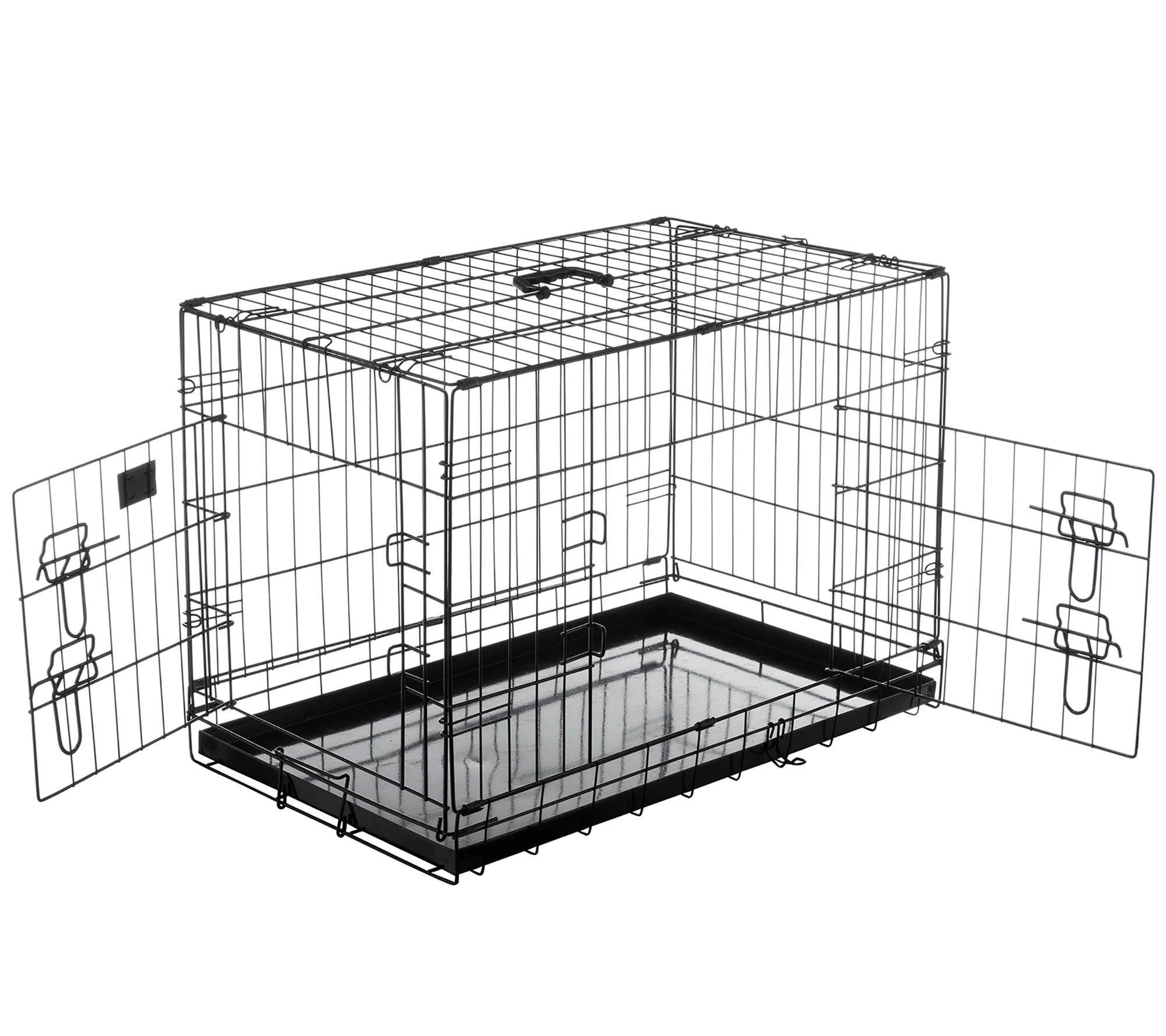 Pet Trex 30" Folding Pet Crate Kennel Wire Cage