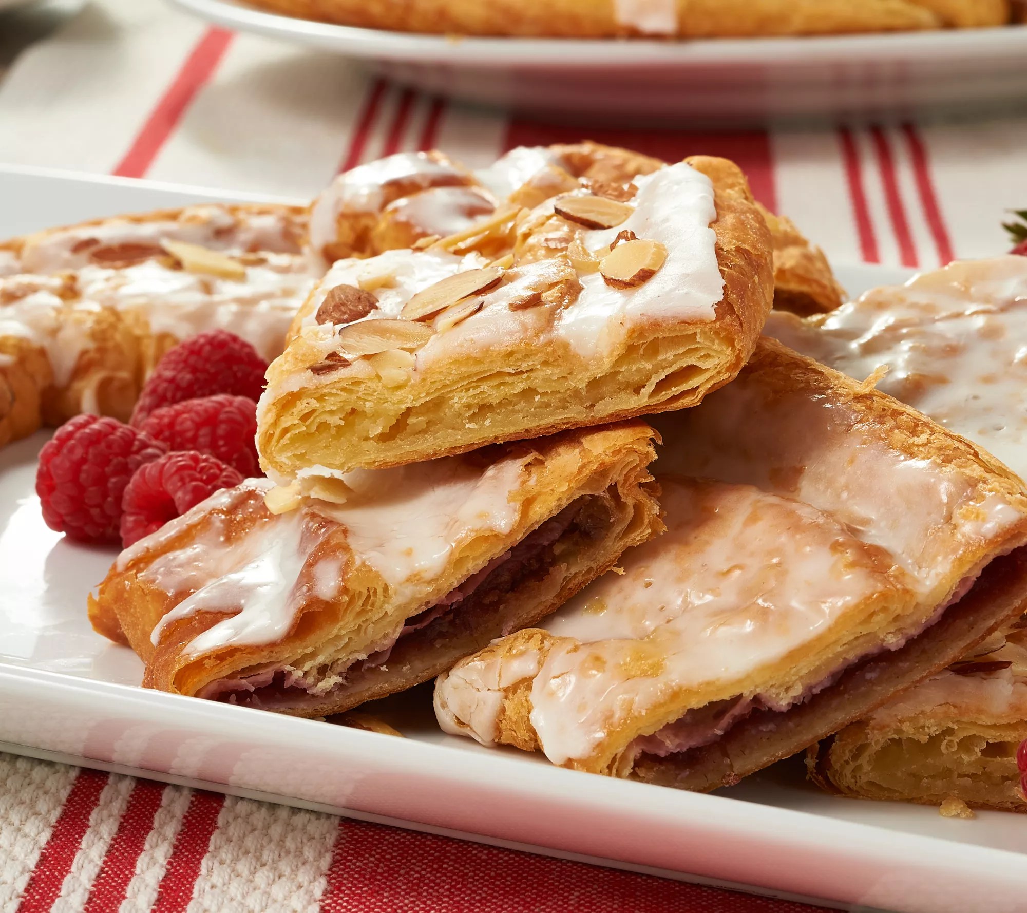 Racine Danish (2) 22oz Raspberry or Almond Kringles