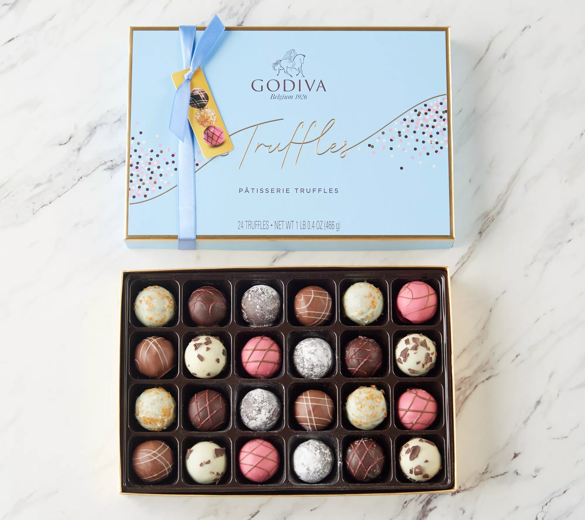 Godiva 24pc Patisserie Dessert Truffles Gift Box