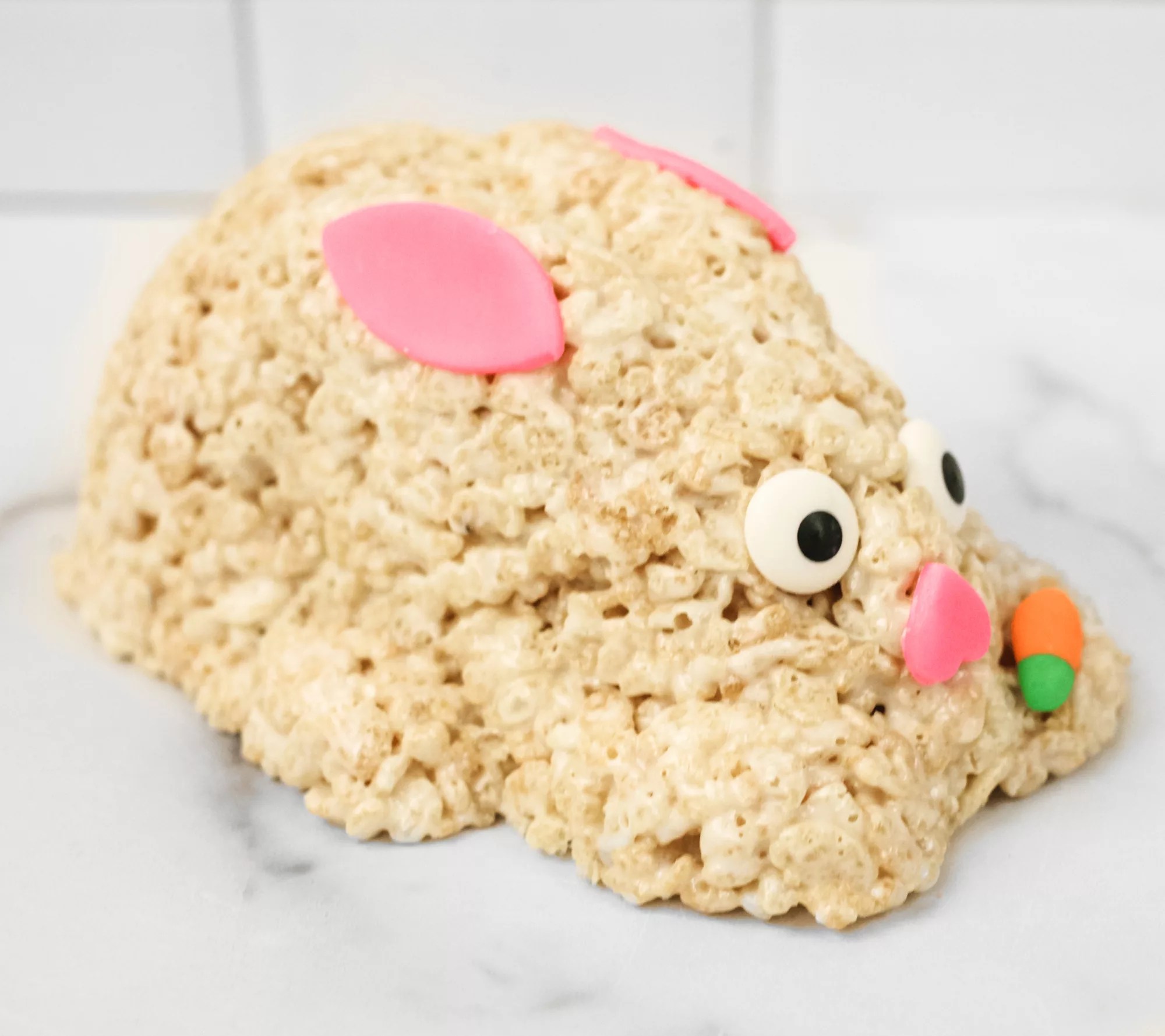 Ships 3/28 Creative Crispies 2Pc Easter XL Bunny Treats