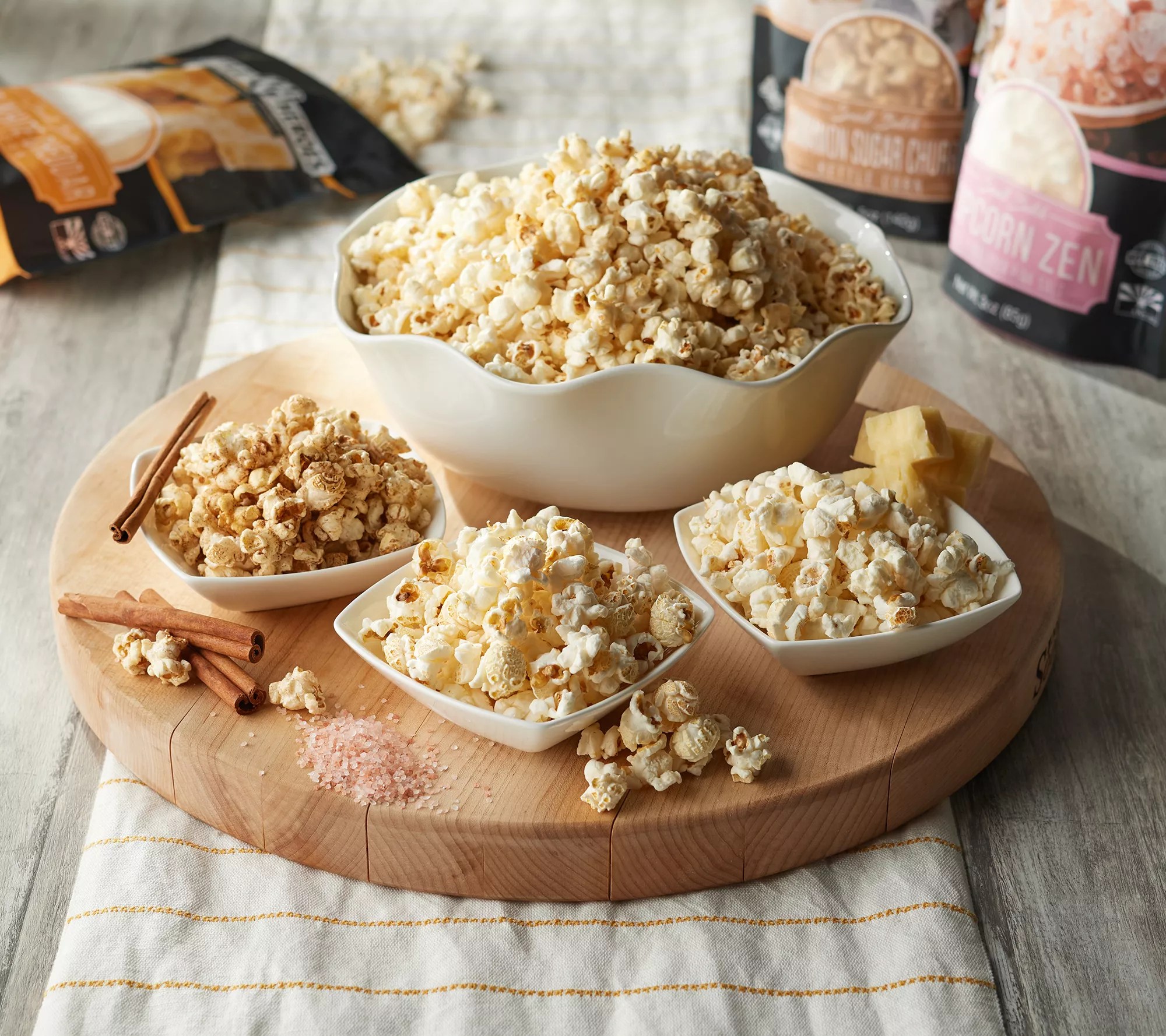 Kettle Heroes Artisan Popcorn (8) Bags of Flavored Popcorn