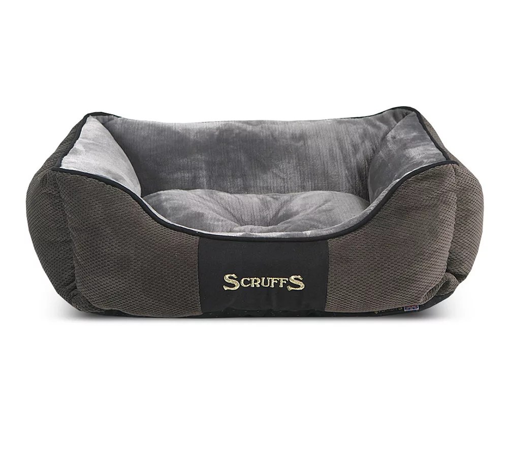 Scruffs Chester Box Bed Small Graphite for Dogs