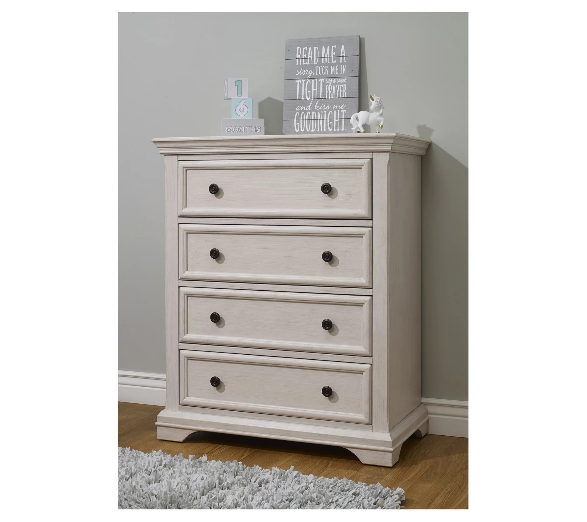 Sorelle Portofino 4Drawer Dresser