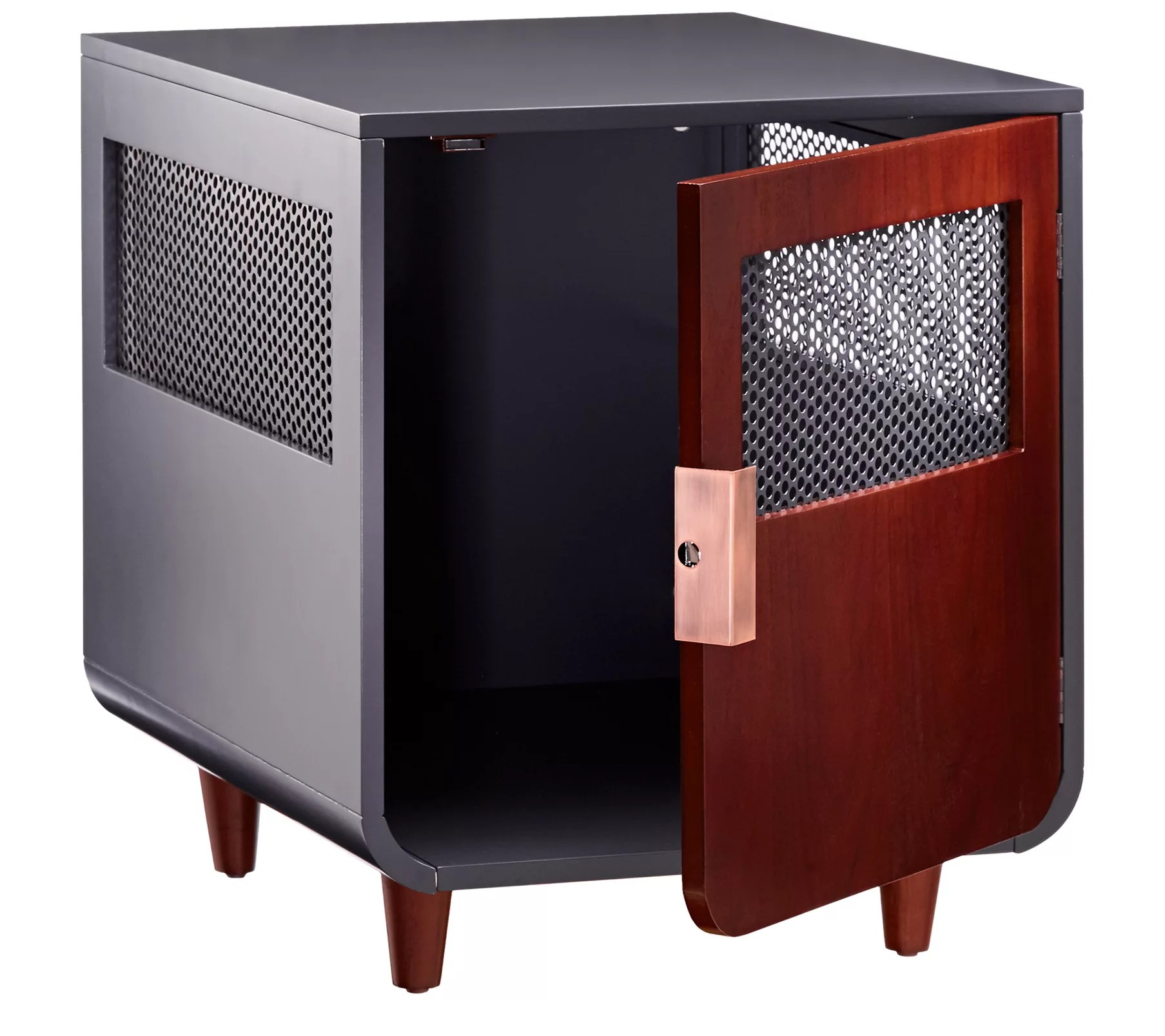 Staart Radius Wooden Dog Crate, Small