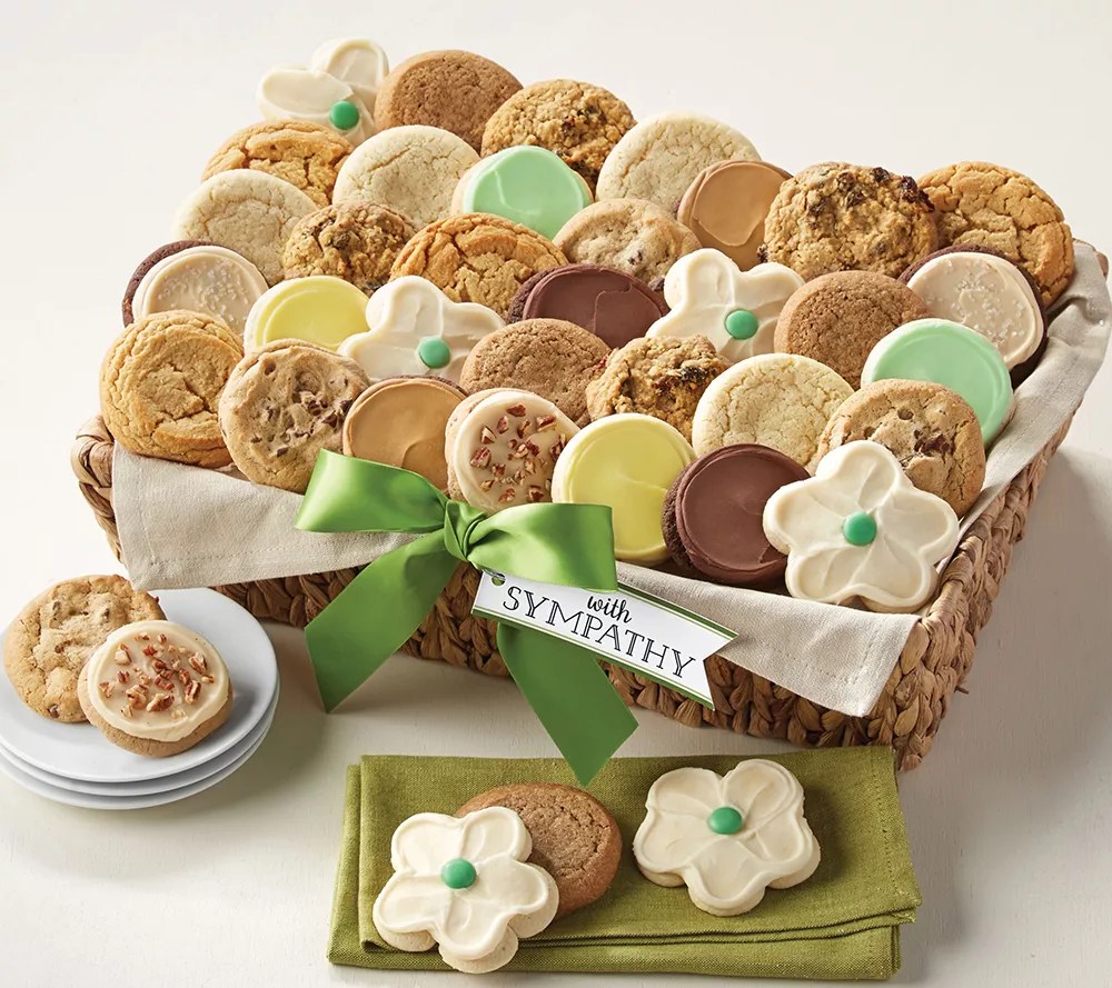 Cheryl's Sympathy Cookie Basket Large