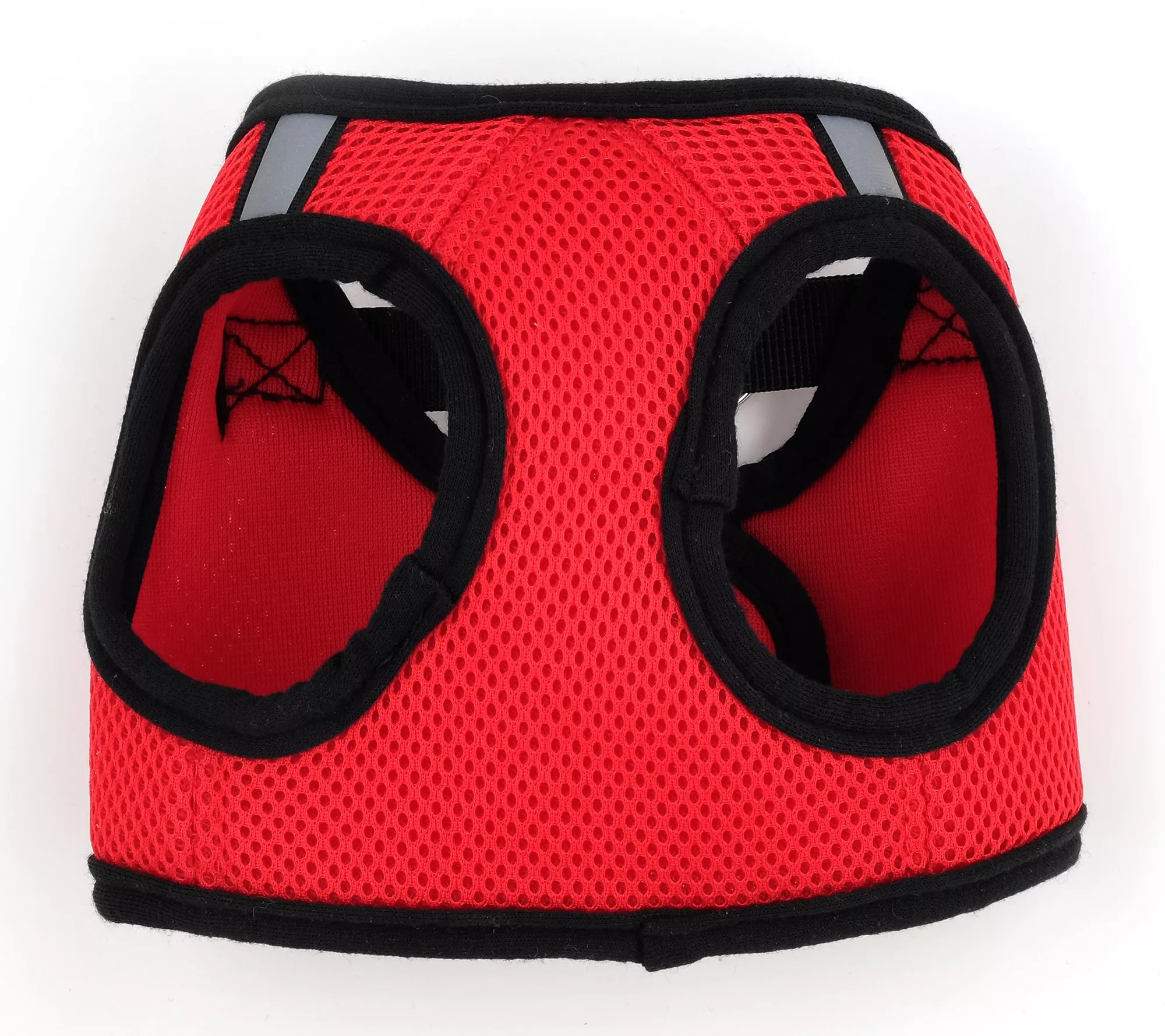 The Worthy Dog Red Mesh Sidekick Harness