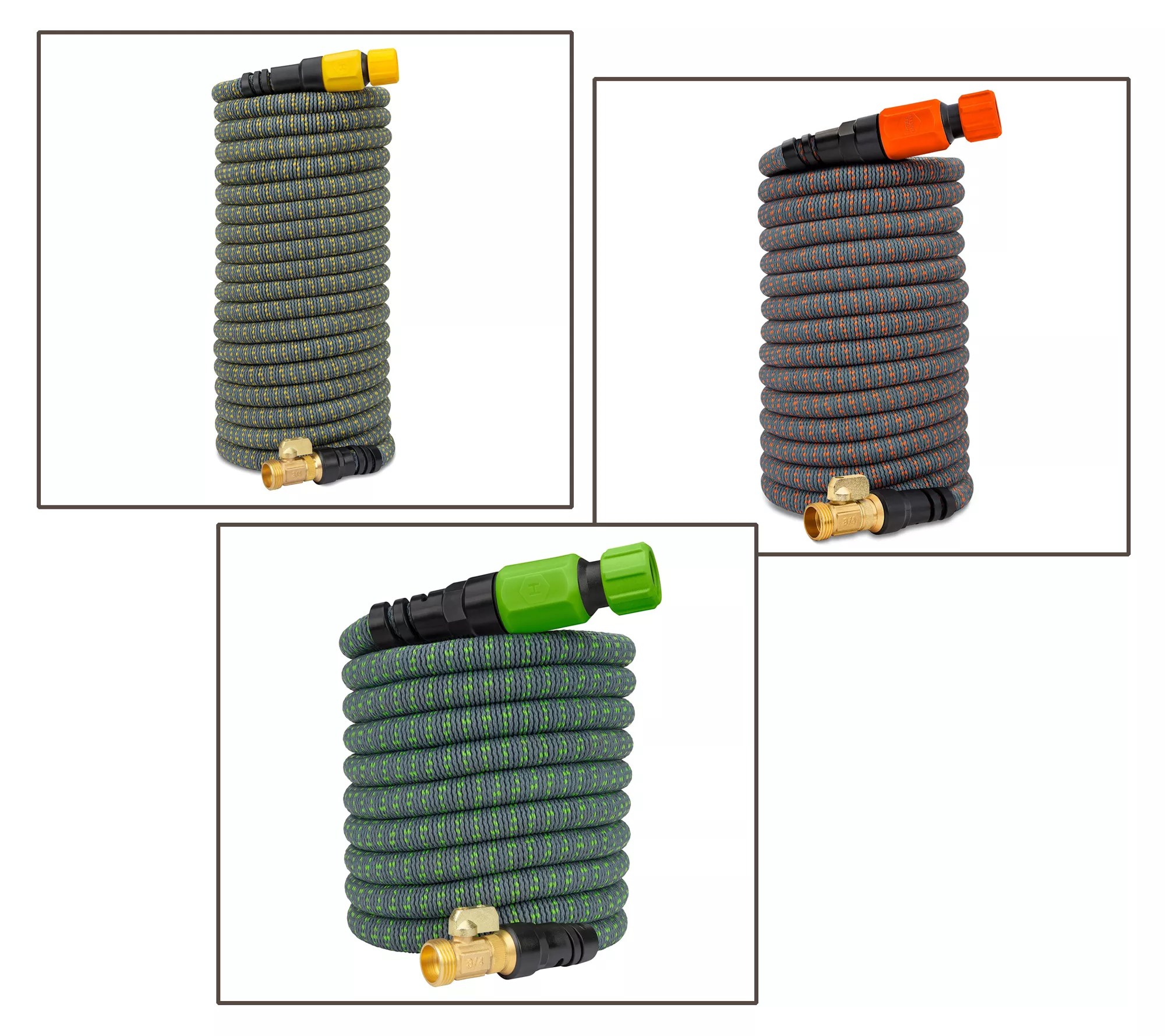 HydroTech Expandable Lightweight Garden Hose w/ Force Control