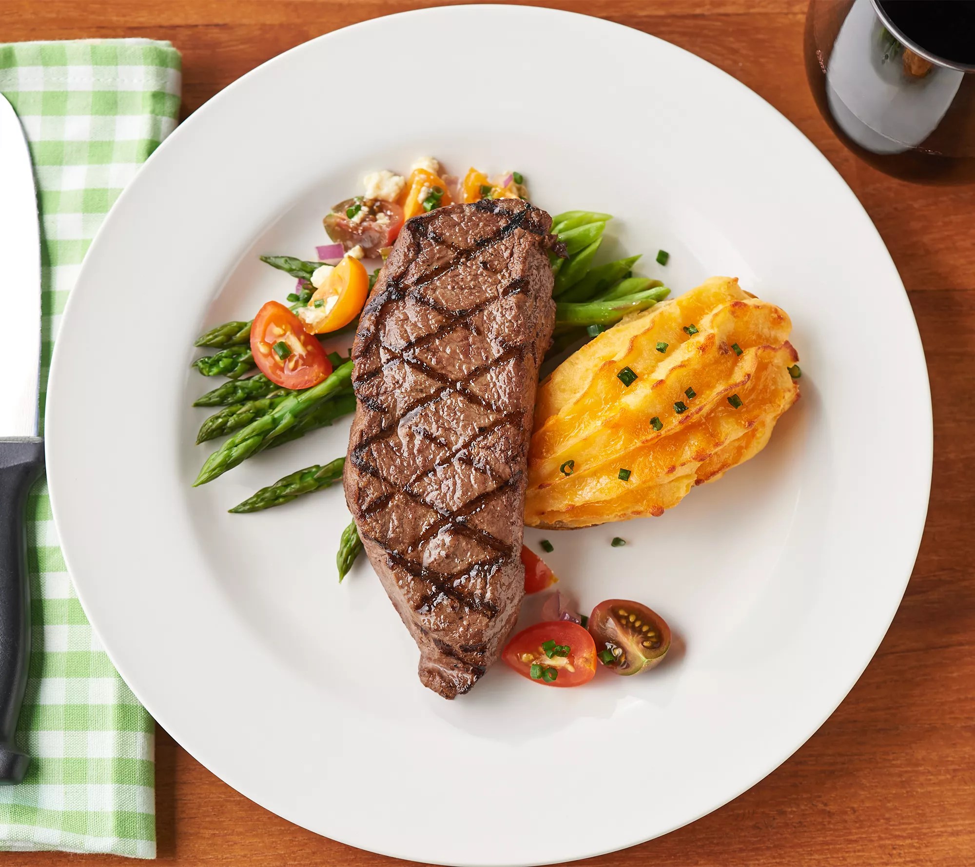 Rastelli Market Fresh (8) 5oz Sirloin Steaks & (8) 5oz Twice Baked