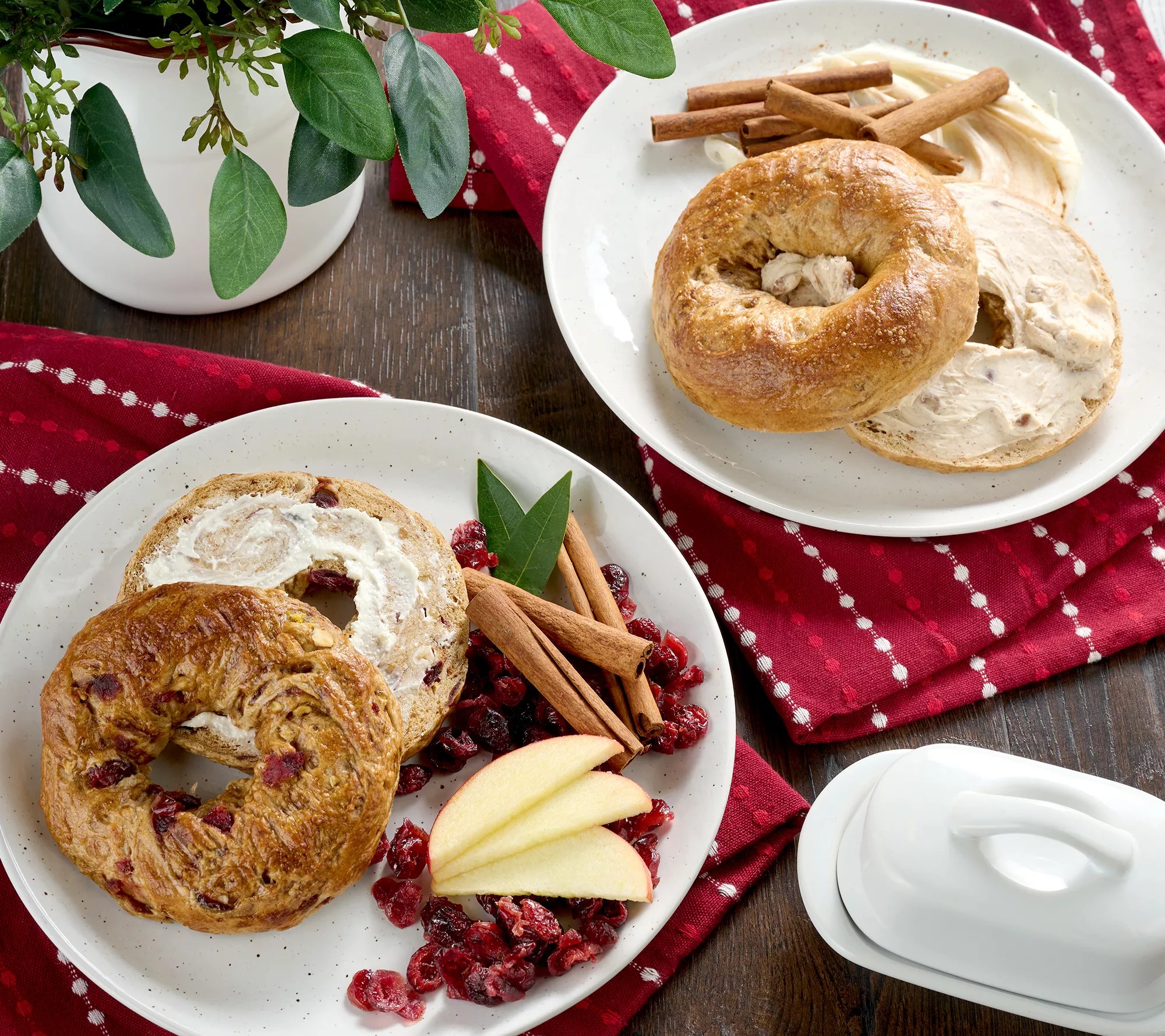 Just Bagels (24) 4 oz NYC Holiday Sweet Bagels AutoDelivery