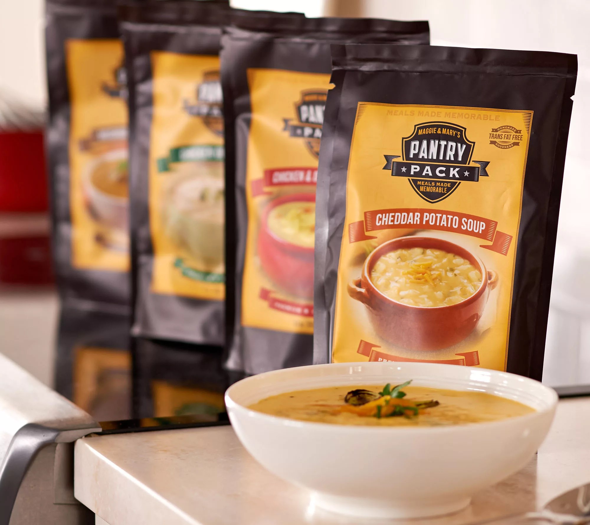 Maggie & Mary's Pantry Pack 4 Count Gourmet Soup Mix Assortment