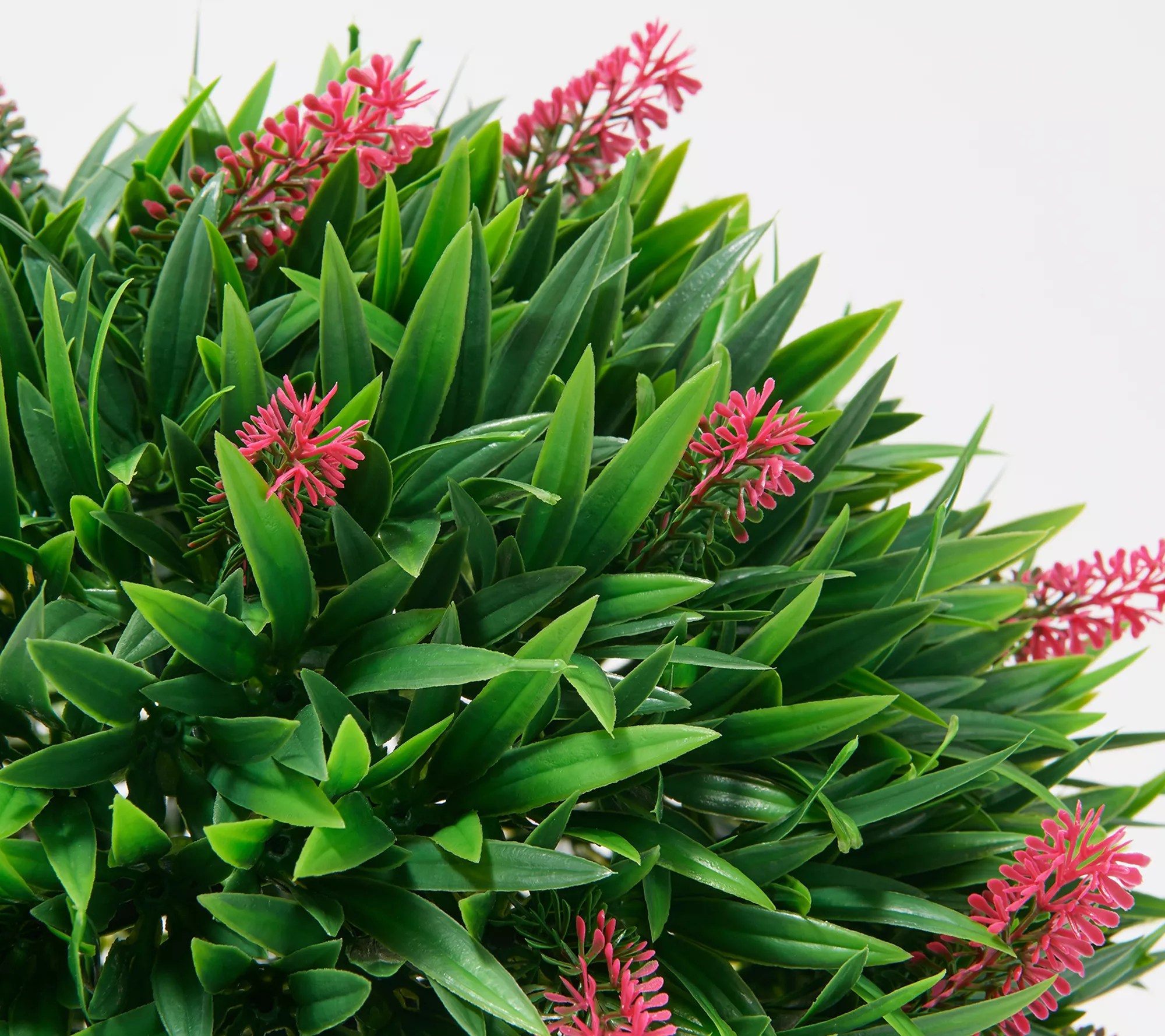 Wicker Park 13" Faux Lavender Floral Indoor/Outdoor Garden Sphere