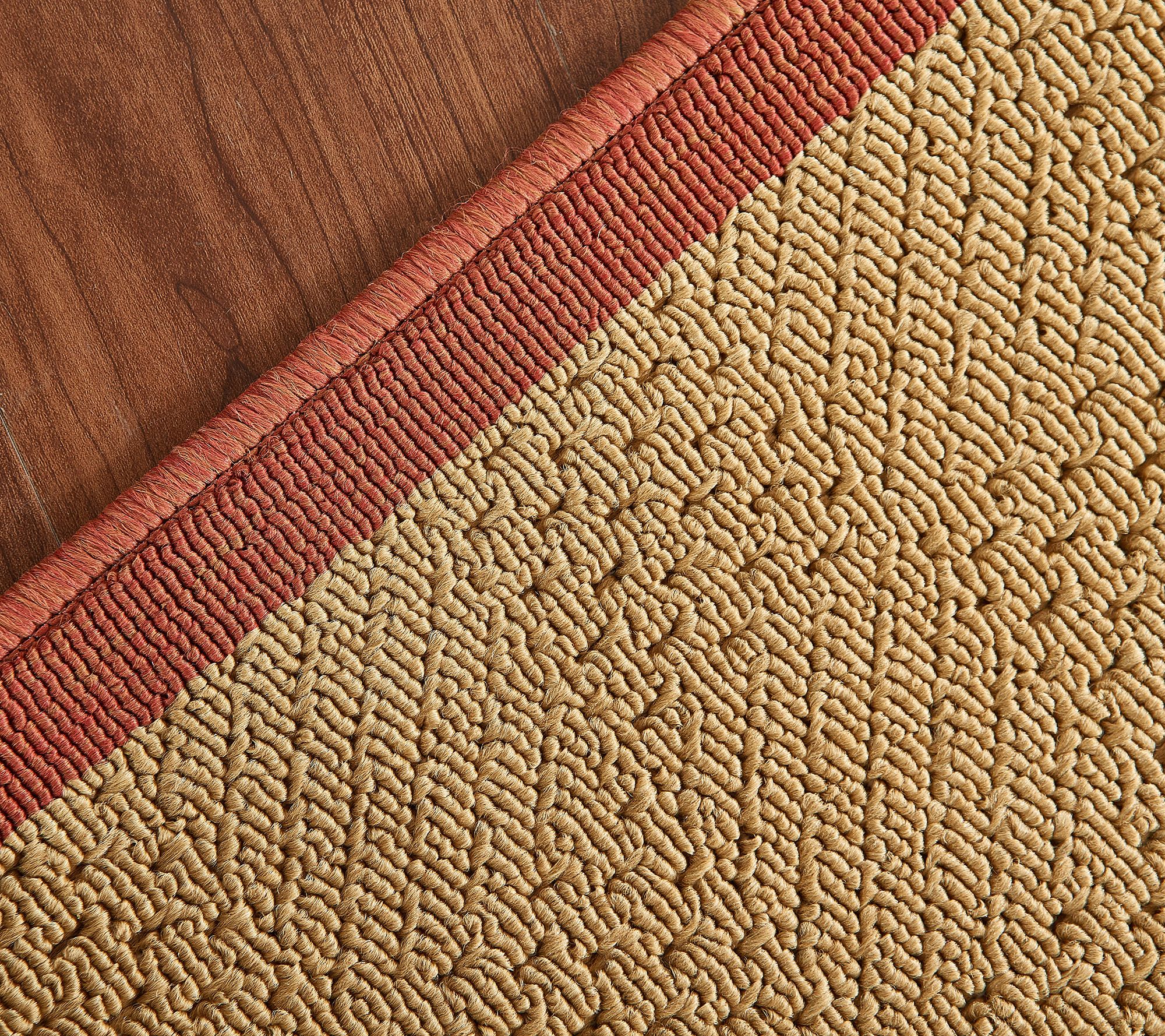 Veranda Living 5'x7' Classic Solid Border In/Outdoor Rug