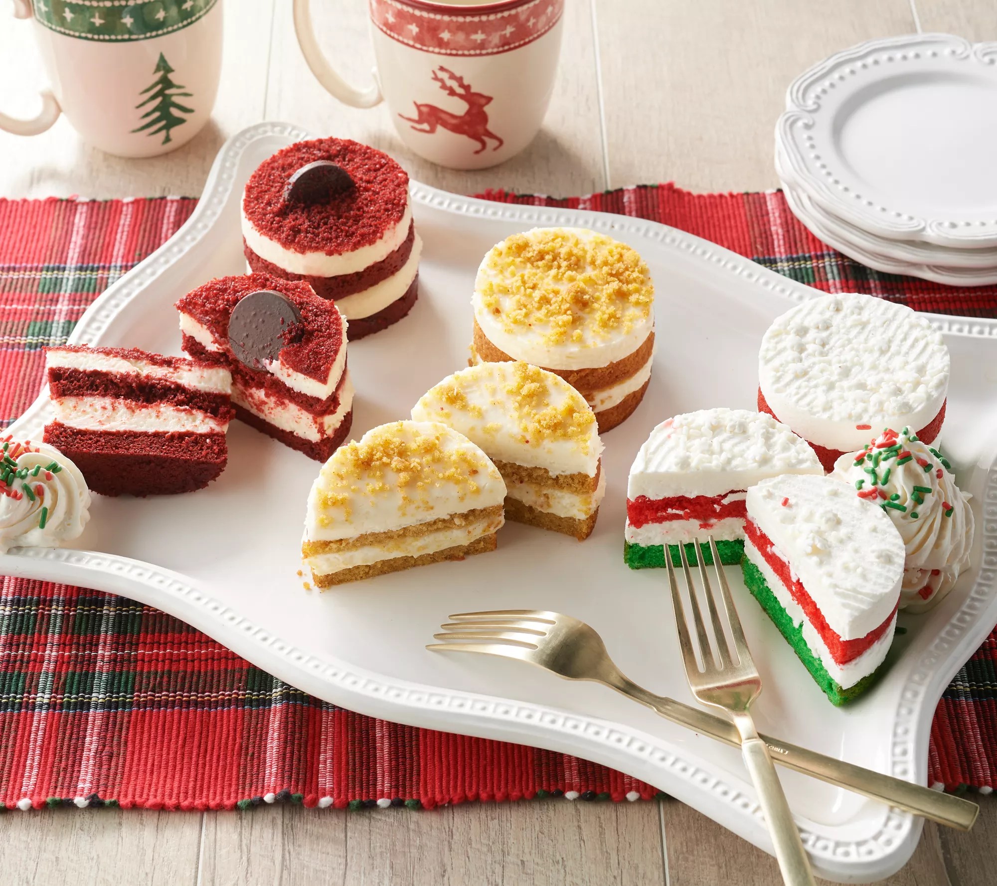 SH12/5 David's Cookies (12) Count Layered Holiday Desserts