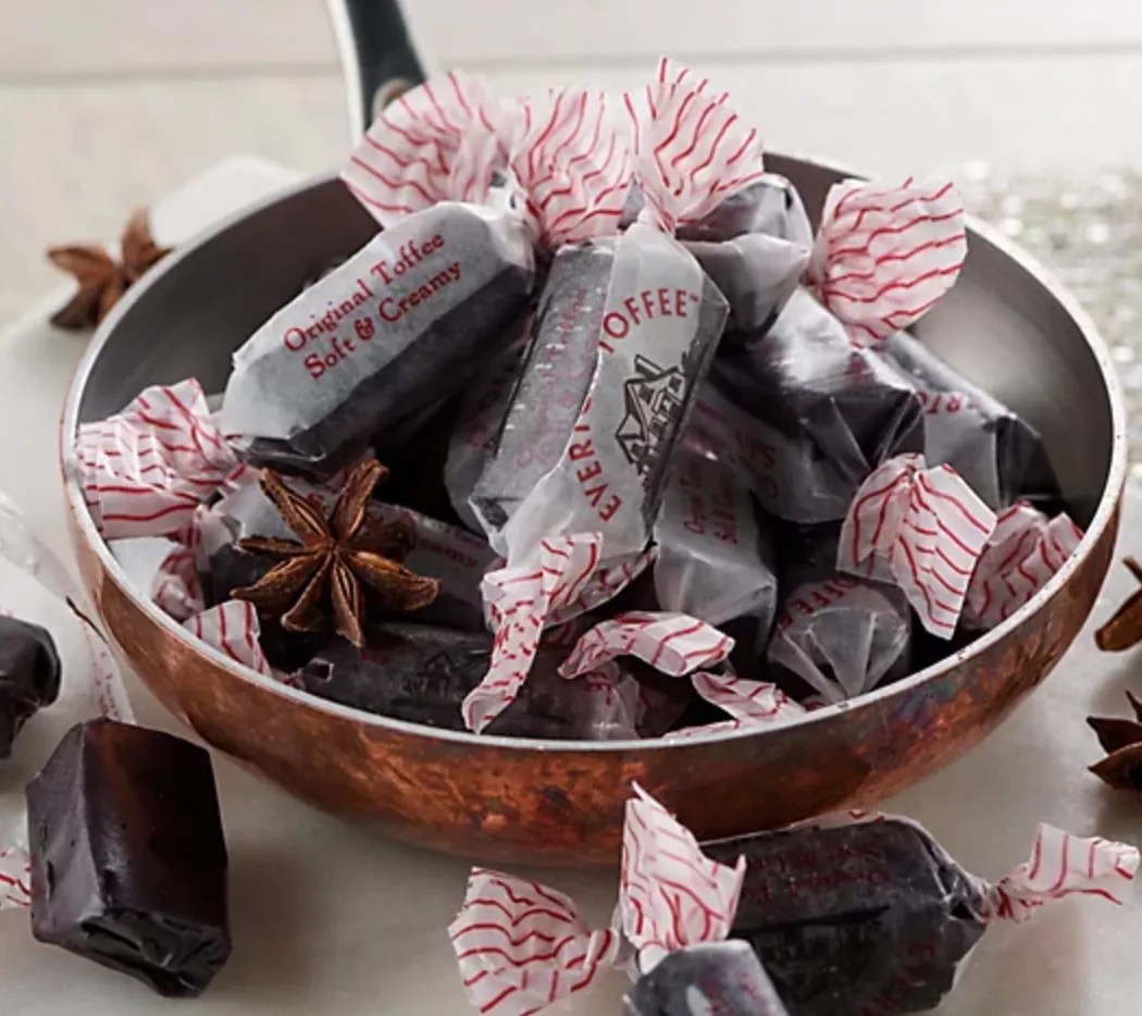 Everton Toffee (20) 4oz Bags Licorice Butter To ffee Caramels