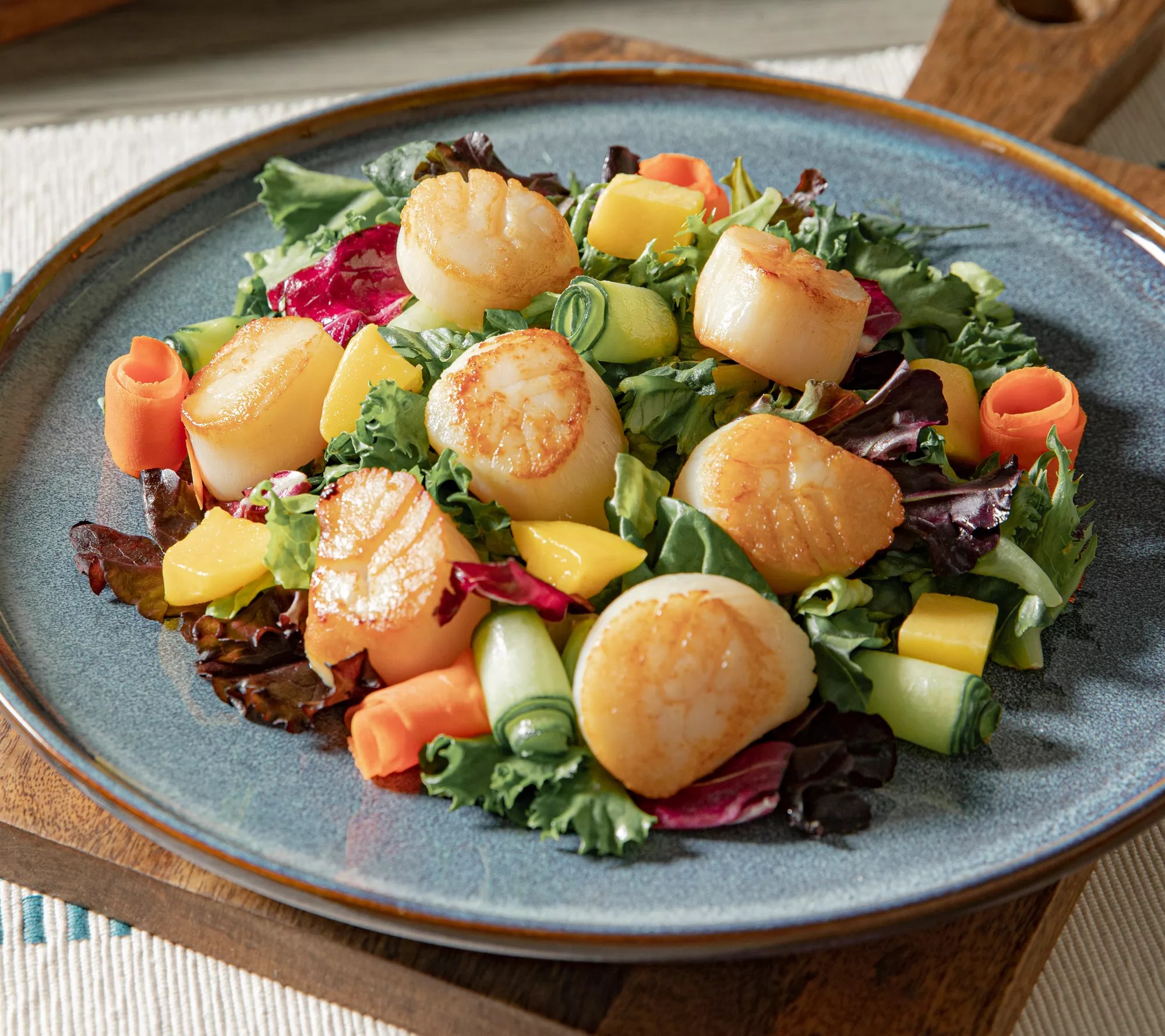 Egg Harbor (2) 1lb WildCaught Jumbo Dry Sea Scallops