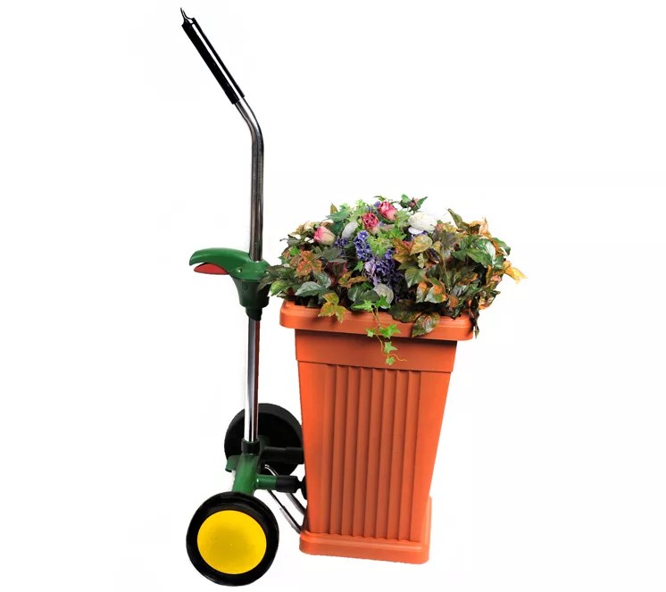Garden Pot Mover with Adjustable Handle