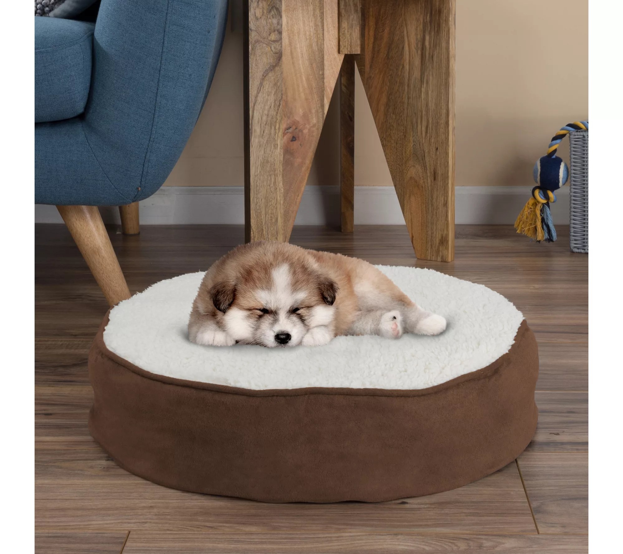 Petmaker Round Memory Foam Pet Bed Small