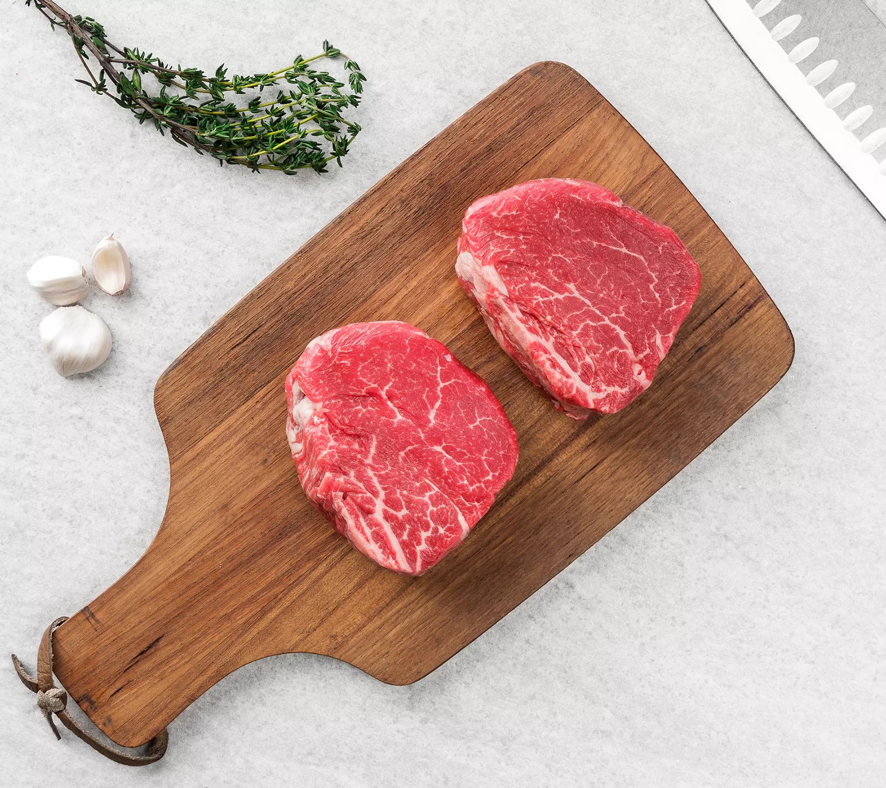 Rastelli (8) 6oz Black Angus Sirloin Steaks