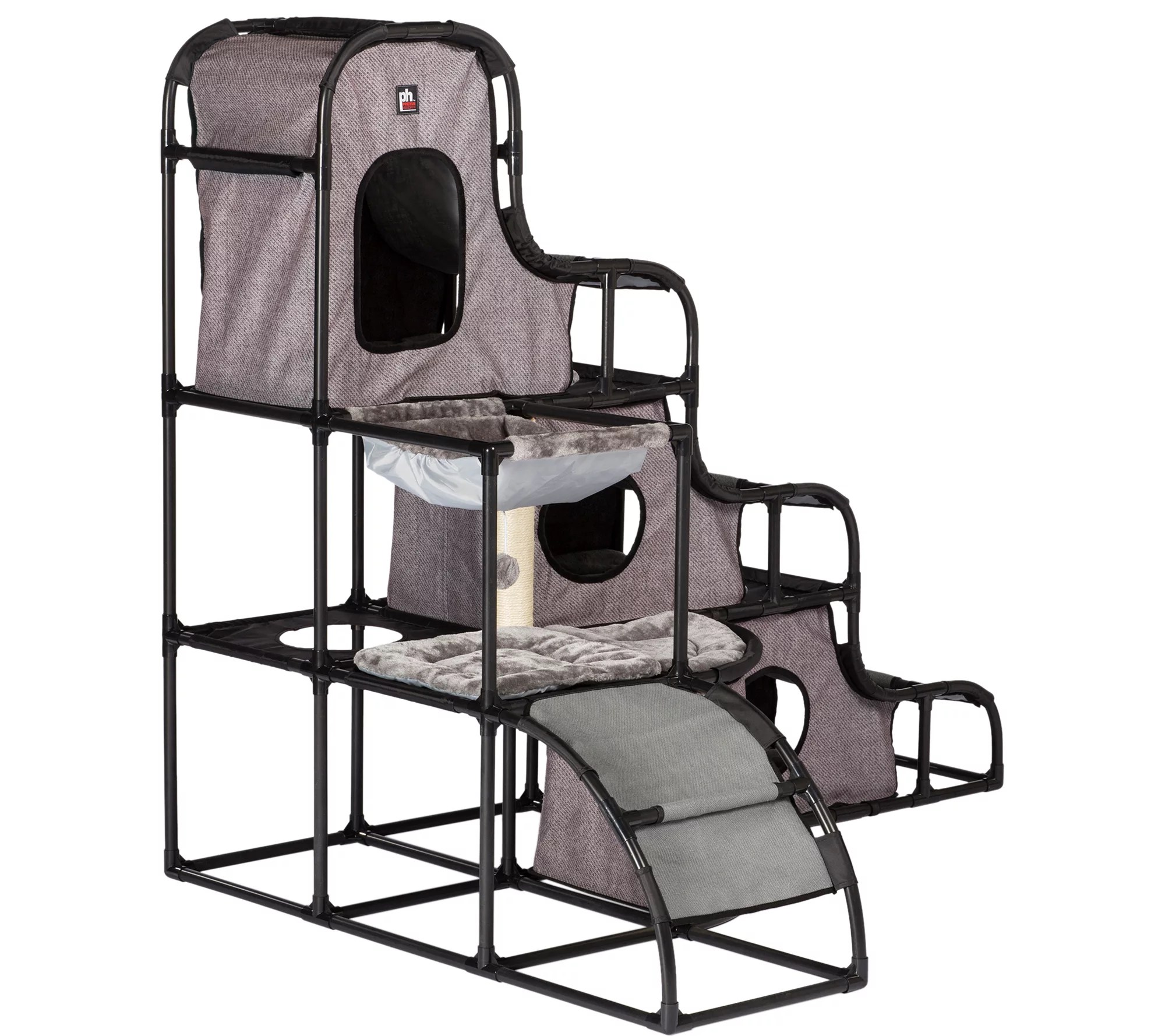Prevue Pet Products Catville Tower Gray