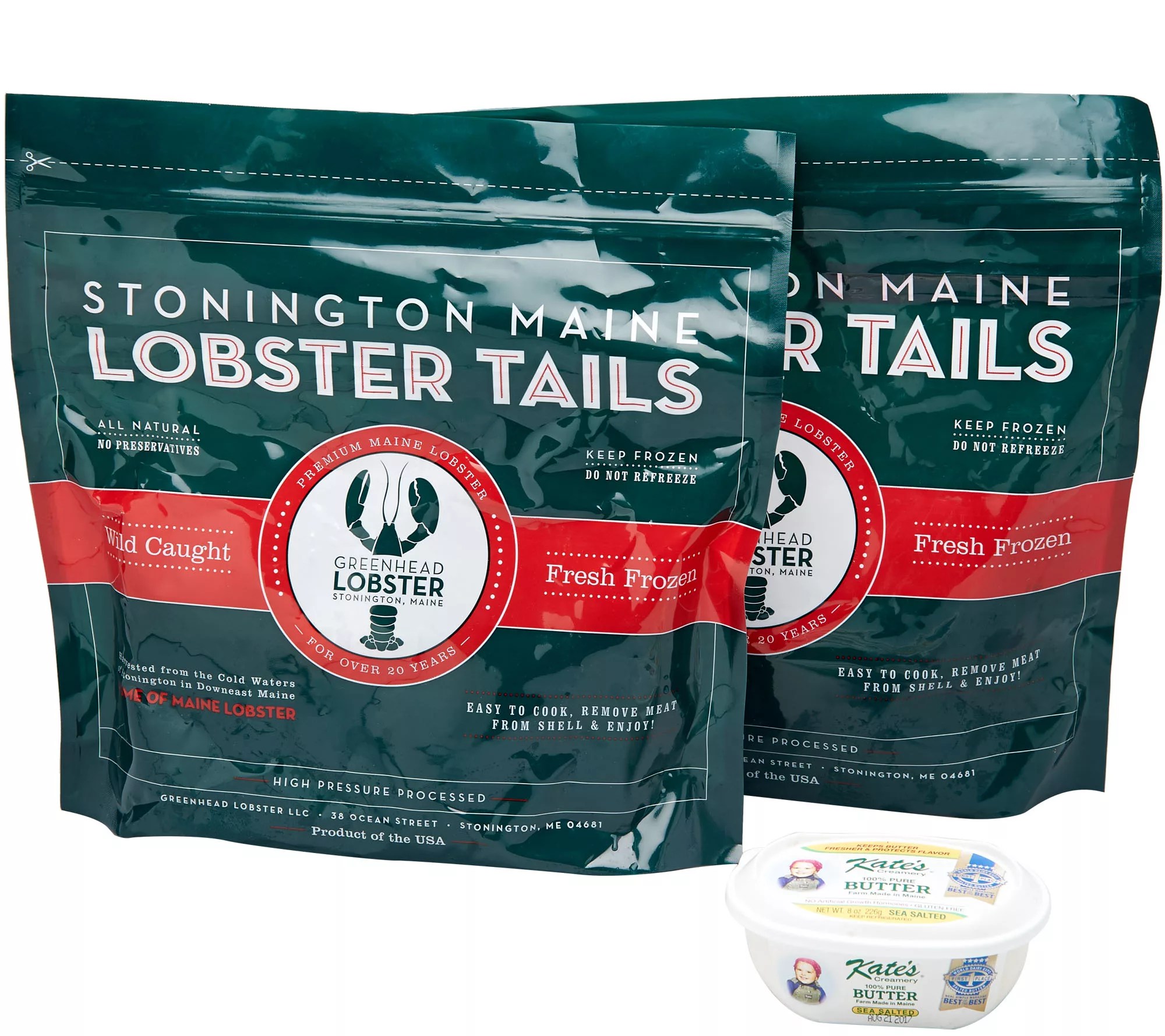 Greenhead Lobster (14) 45 oz. Maine Lobster Tails AutoDelivery